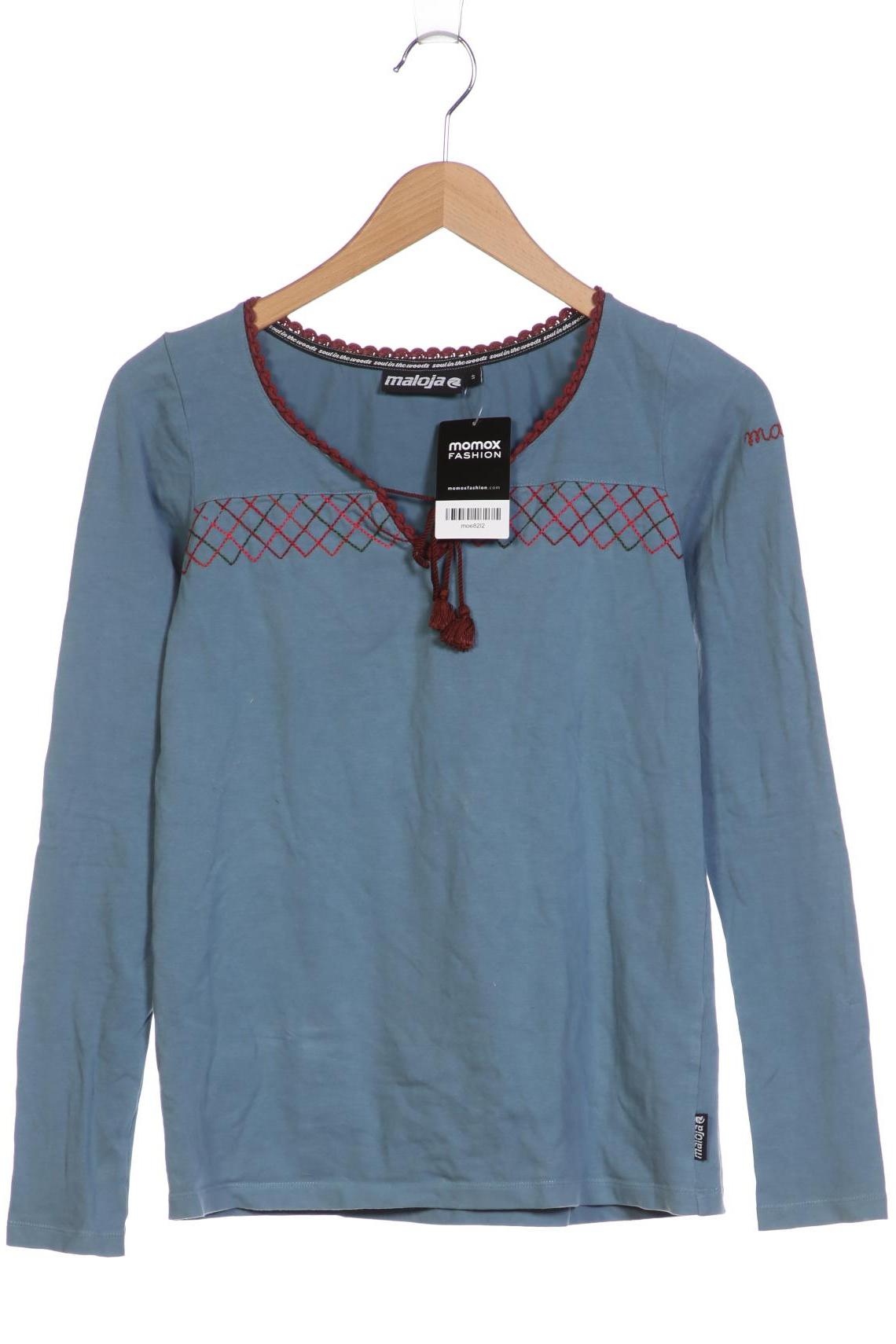 

Maloja Damen Langarmshirt, blau, Gr. 36