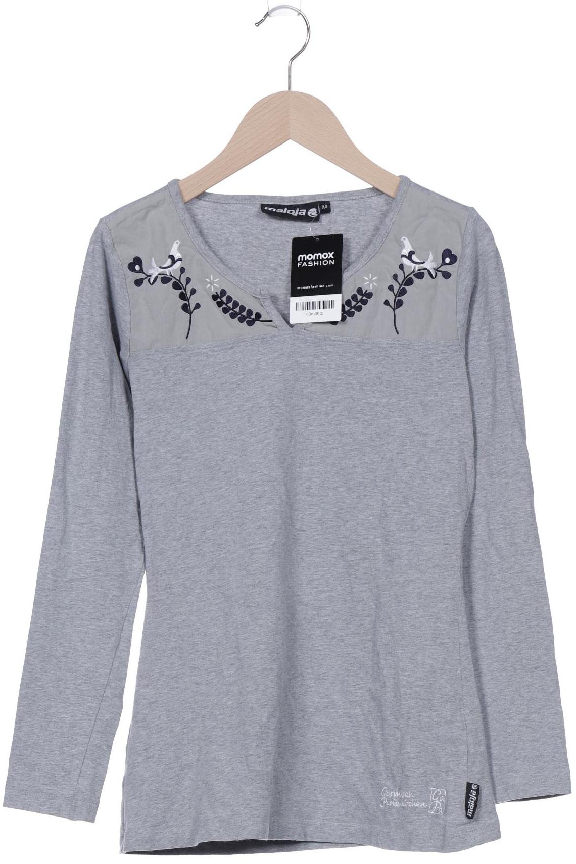 

Maloja Damen Langarmshirt, grau