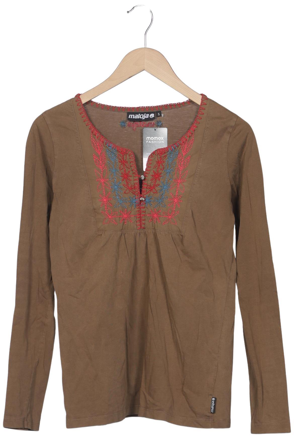 

Maloja Damen Langarmshirt, braun, Gr. 36