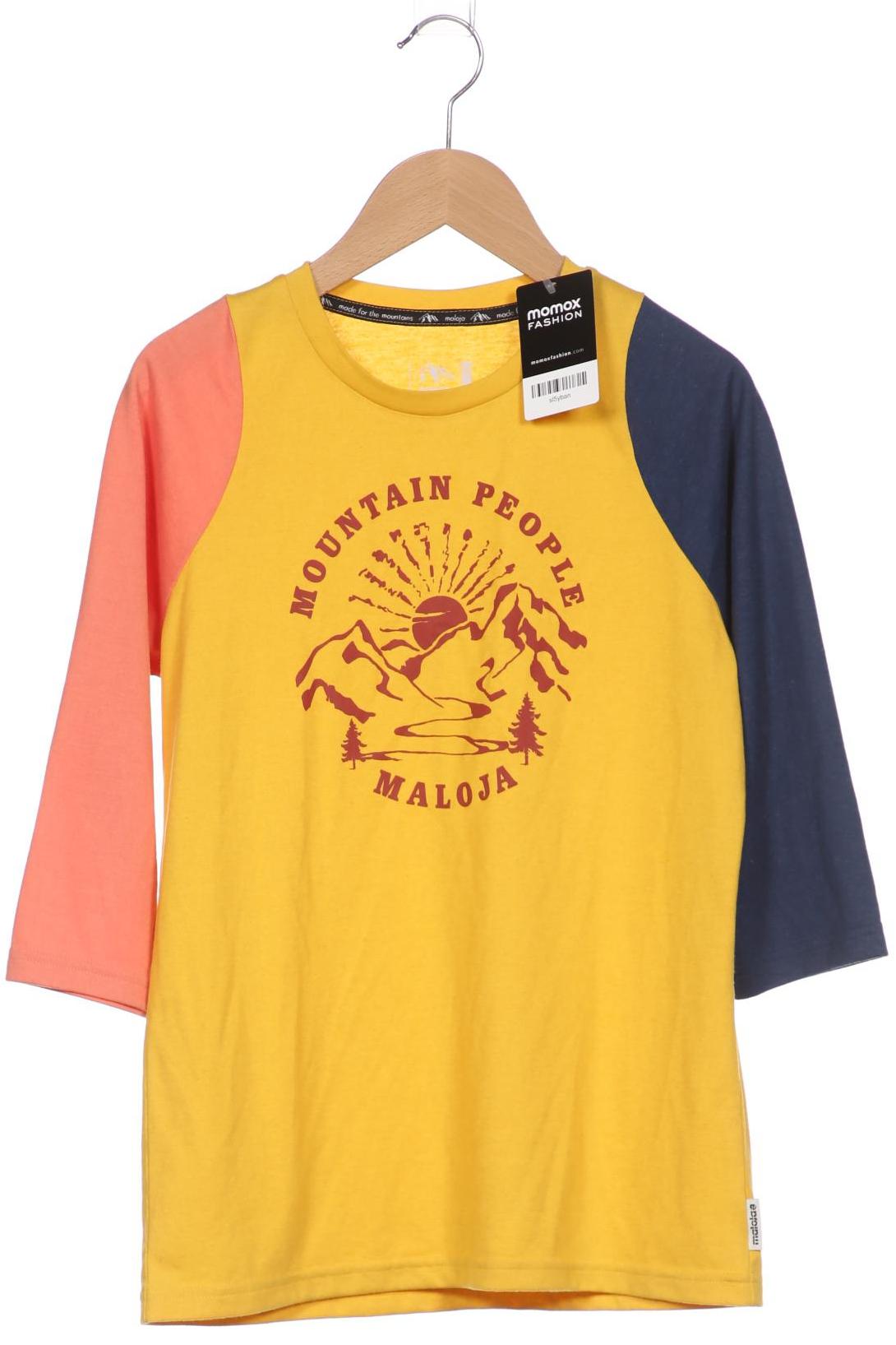 

Maloja Damen Langarmshirt, gelb, Gr. 34