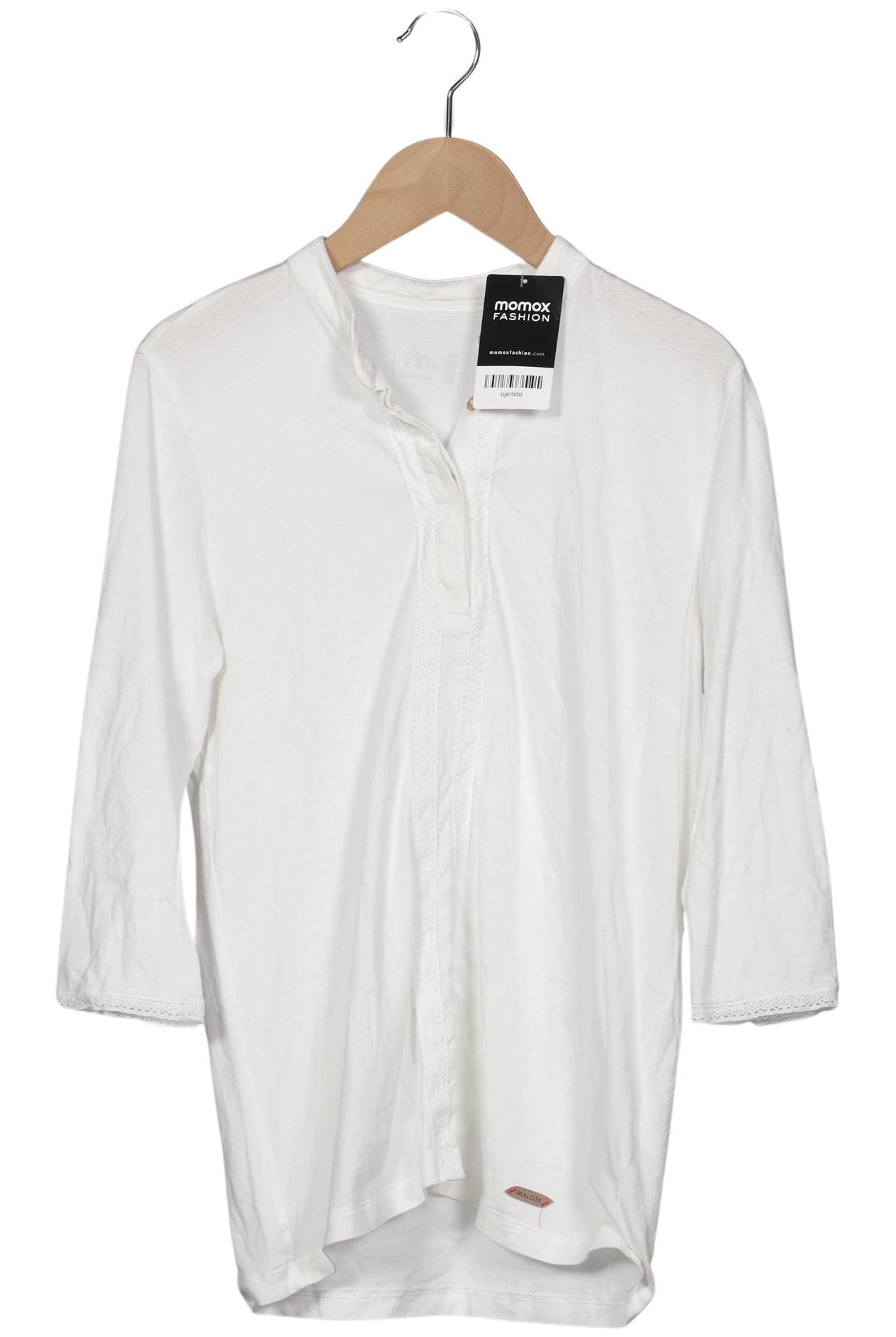 

Maloja Damen Langarmshirt, weiß, Gr. 36