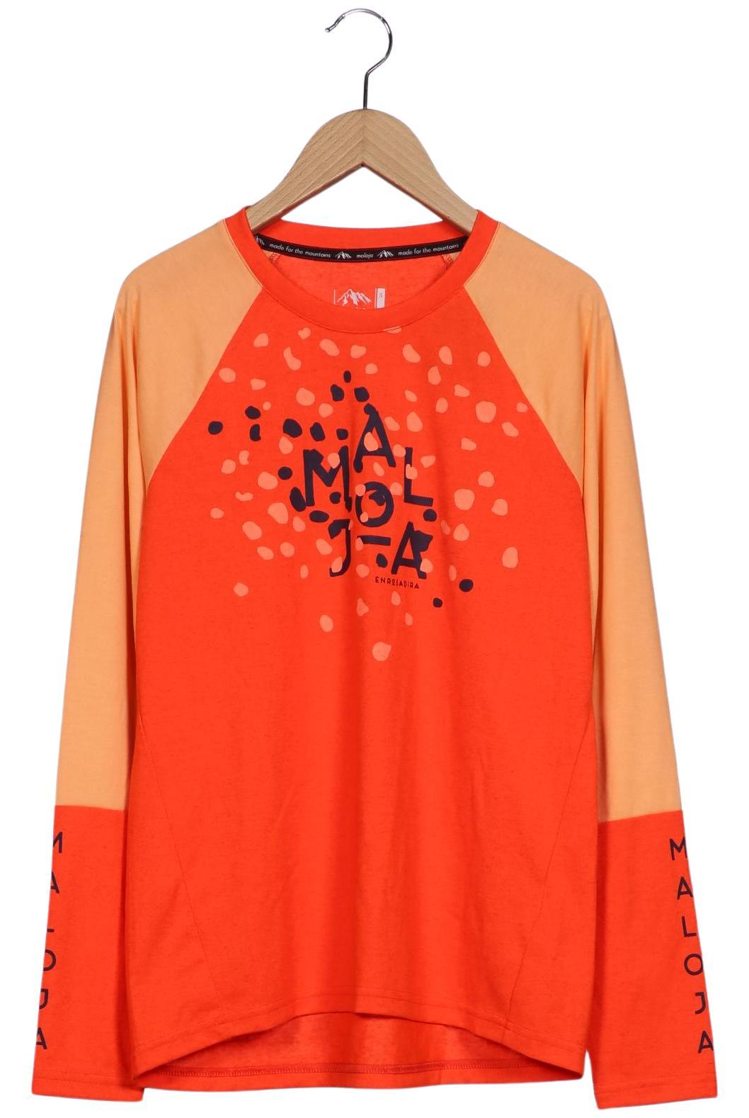 

Maloja Damen Langarmshirt, orange, Gr. 36