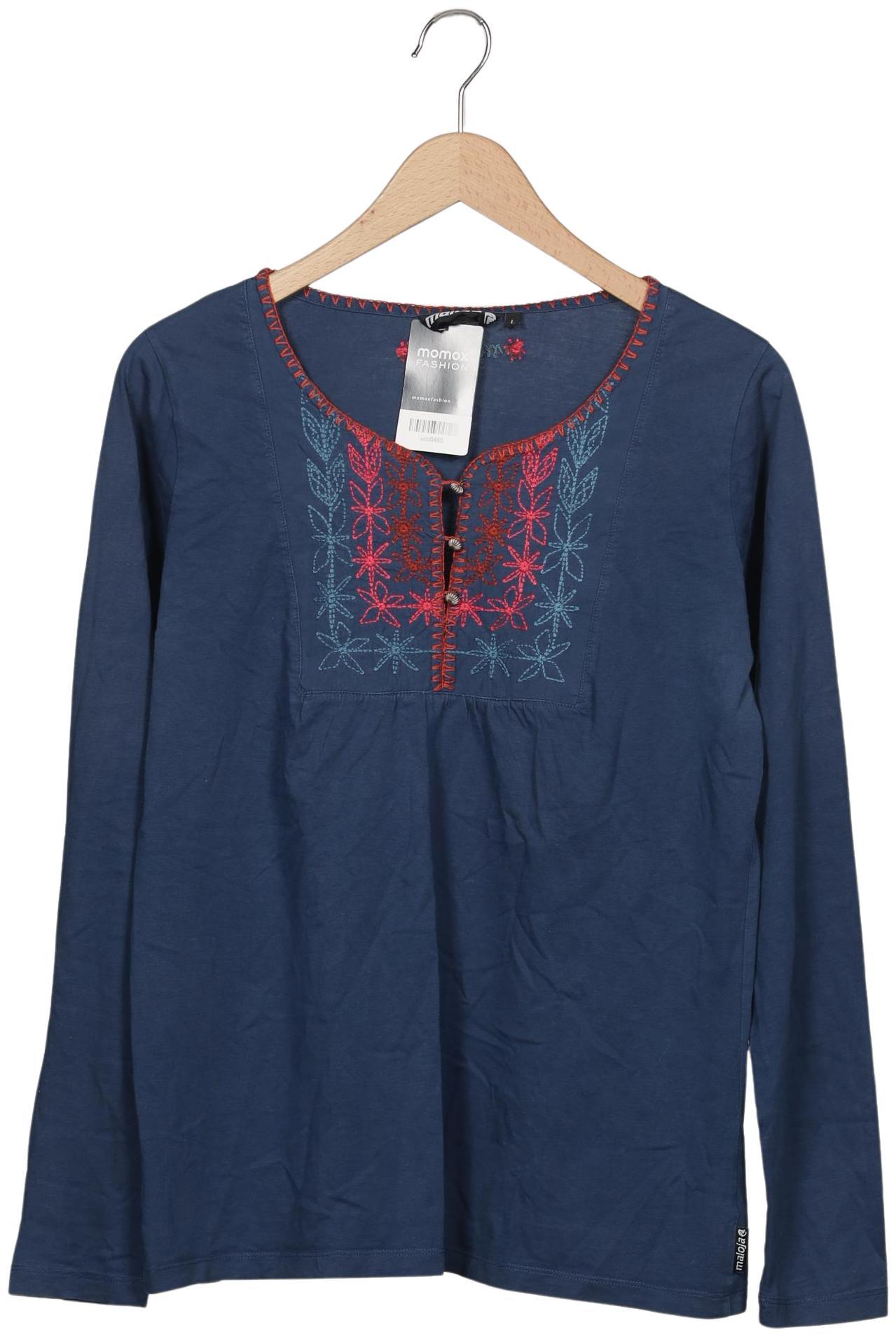 

Maloja Damen Langarmshirt, marineblau, Gr. 42