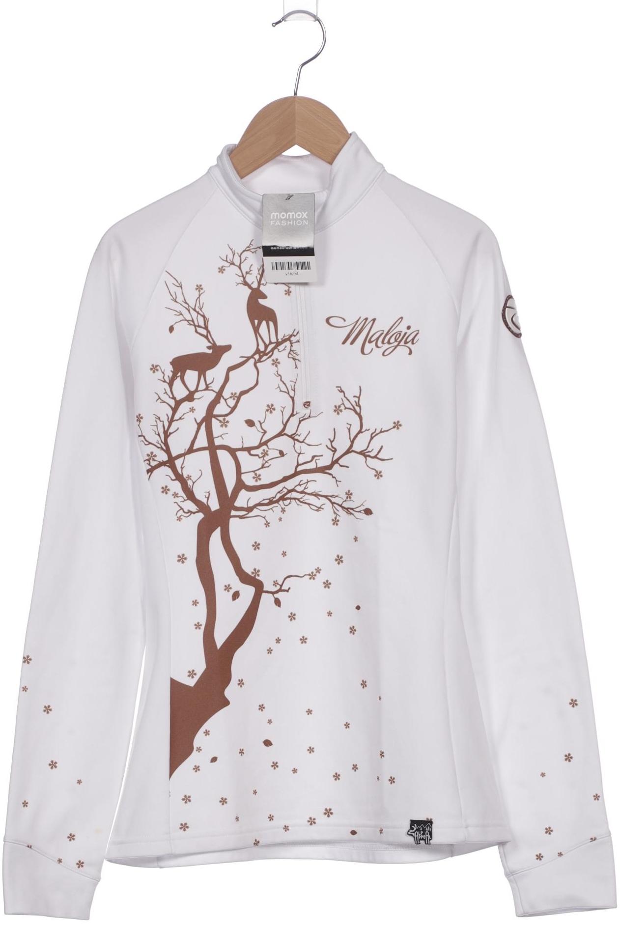 

Maloja Damen Langarmshirt, weiß, Gr. 38