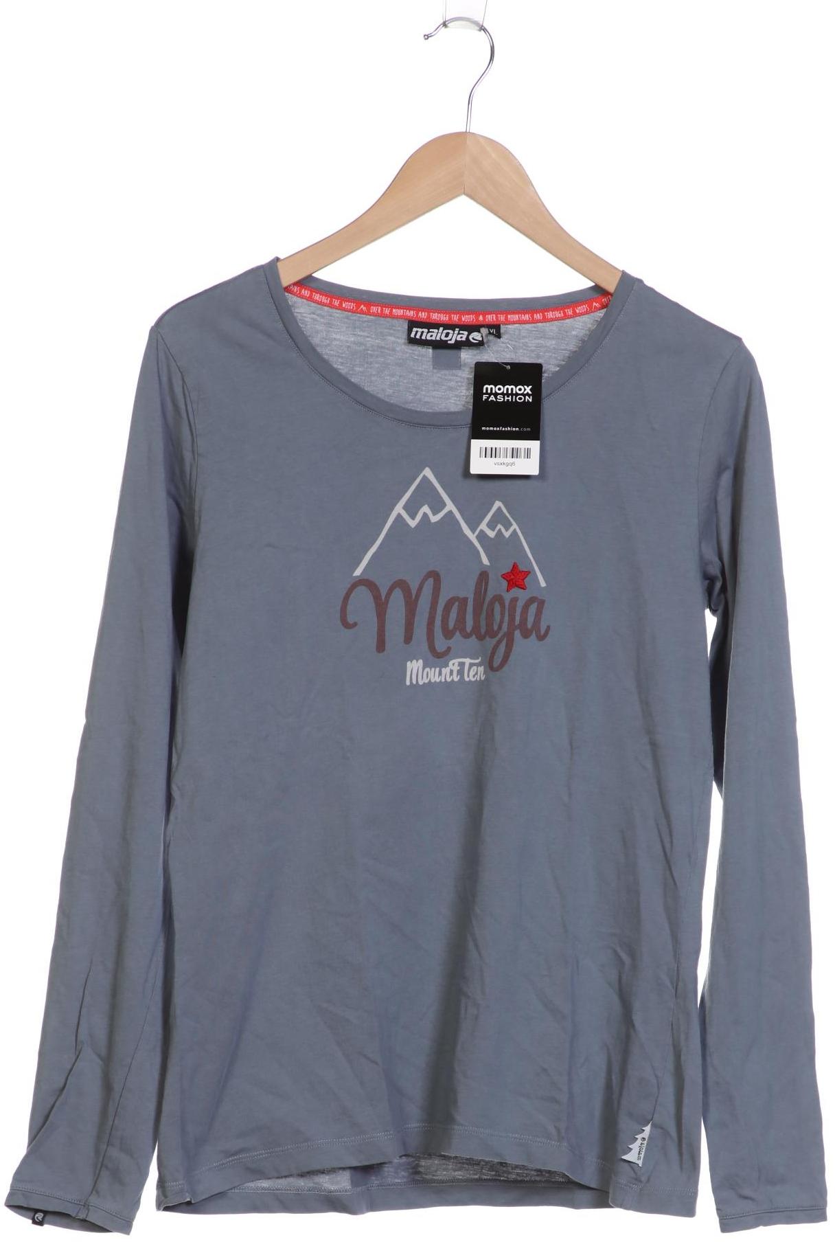 

Maloja Damen Langarmshirt, hellblau, Gr. 44