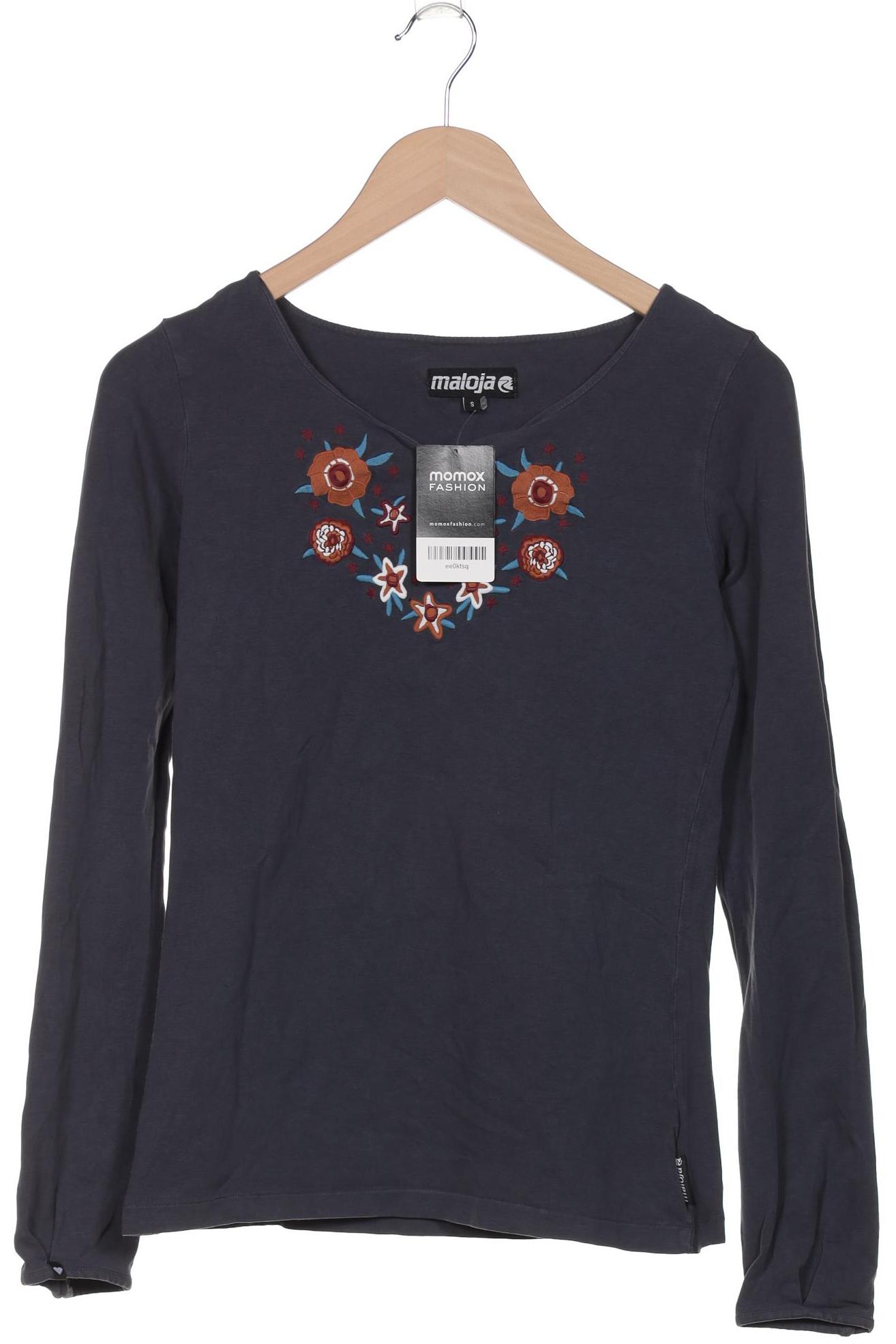 

Maloja Damen Langarmshirt, blau, Gr. 36