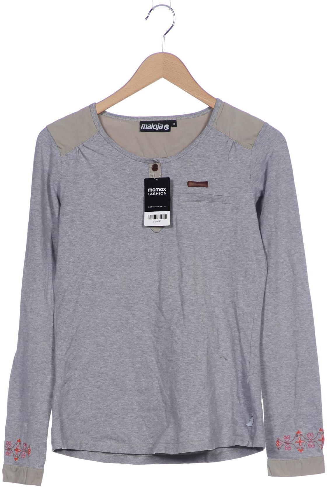 

Maloja Damen Langarmshirt, grau, Gr. 38