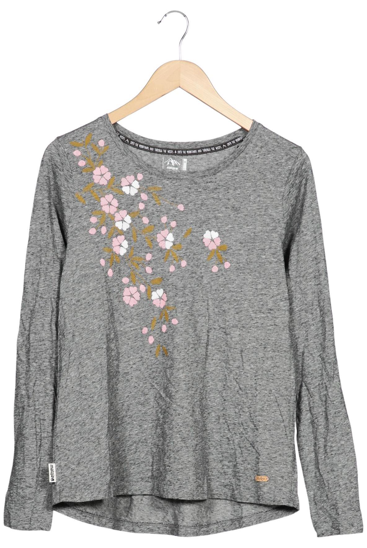 

Maloja Damen Langarmshirt, grau, Gr. 38