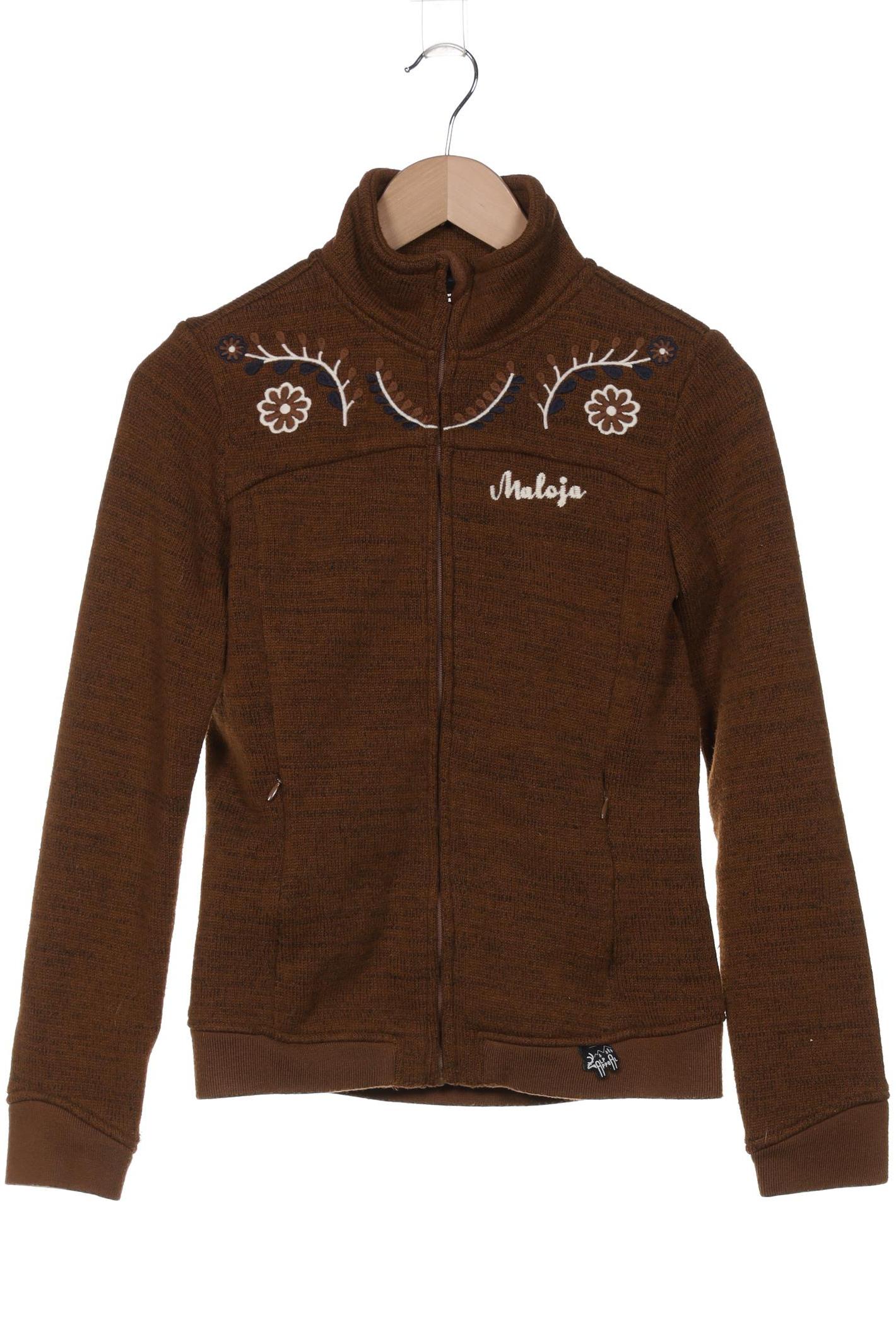 

Maloja Damen Strickjacke, braun, Gr. 36