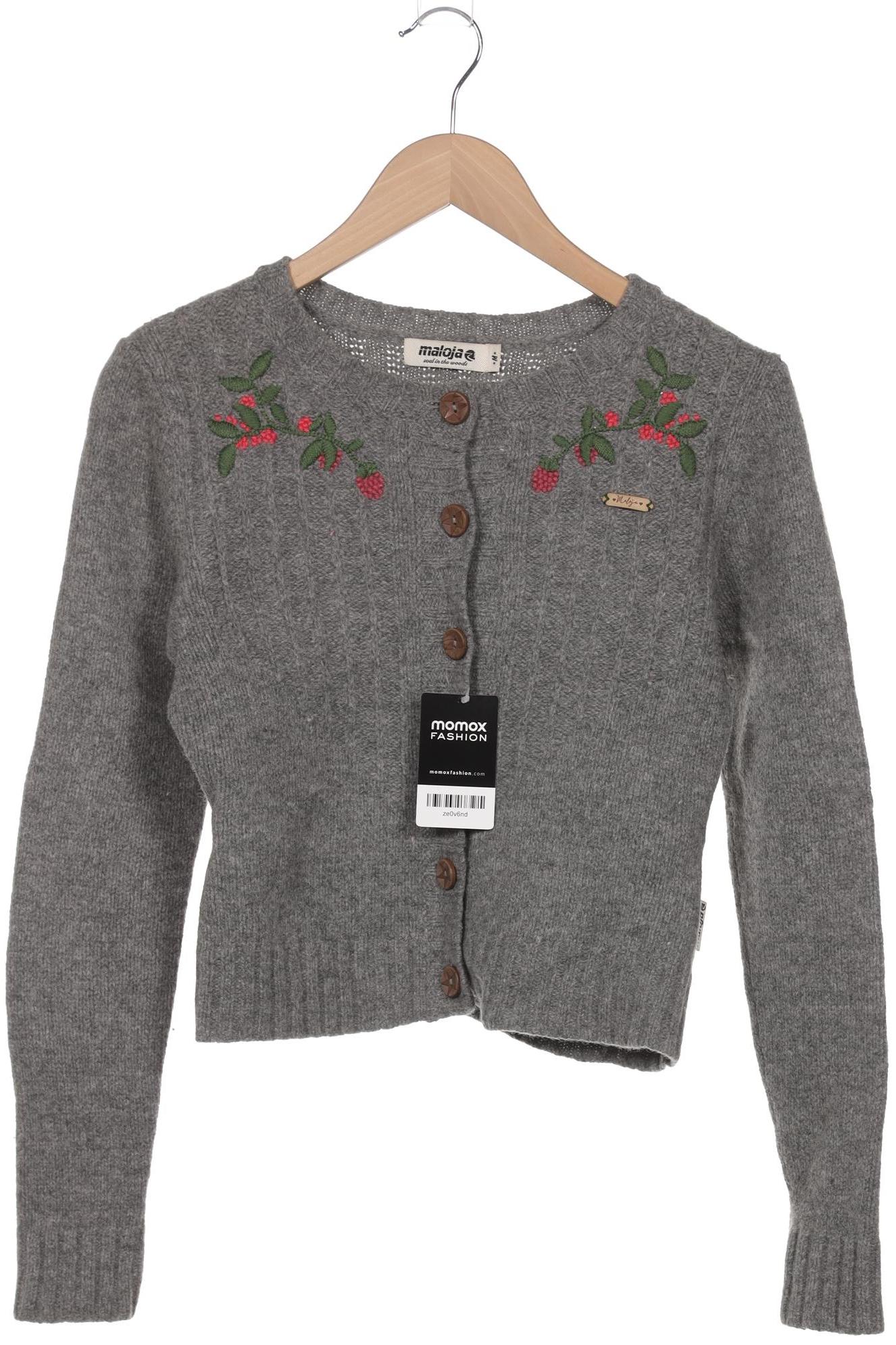 

Maloja Damen Strickjacke, grau, Gr. 38