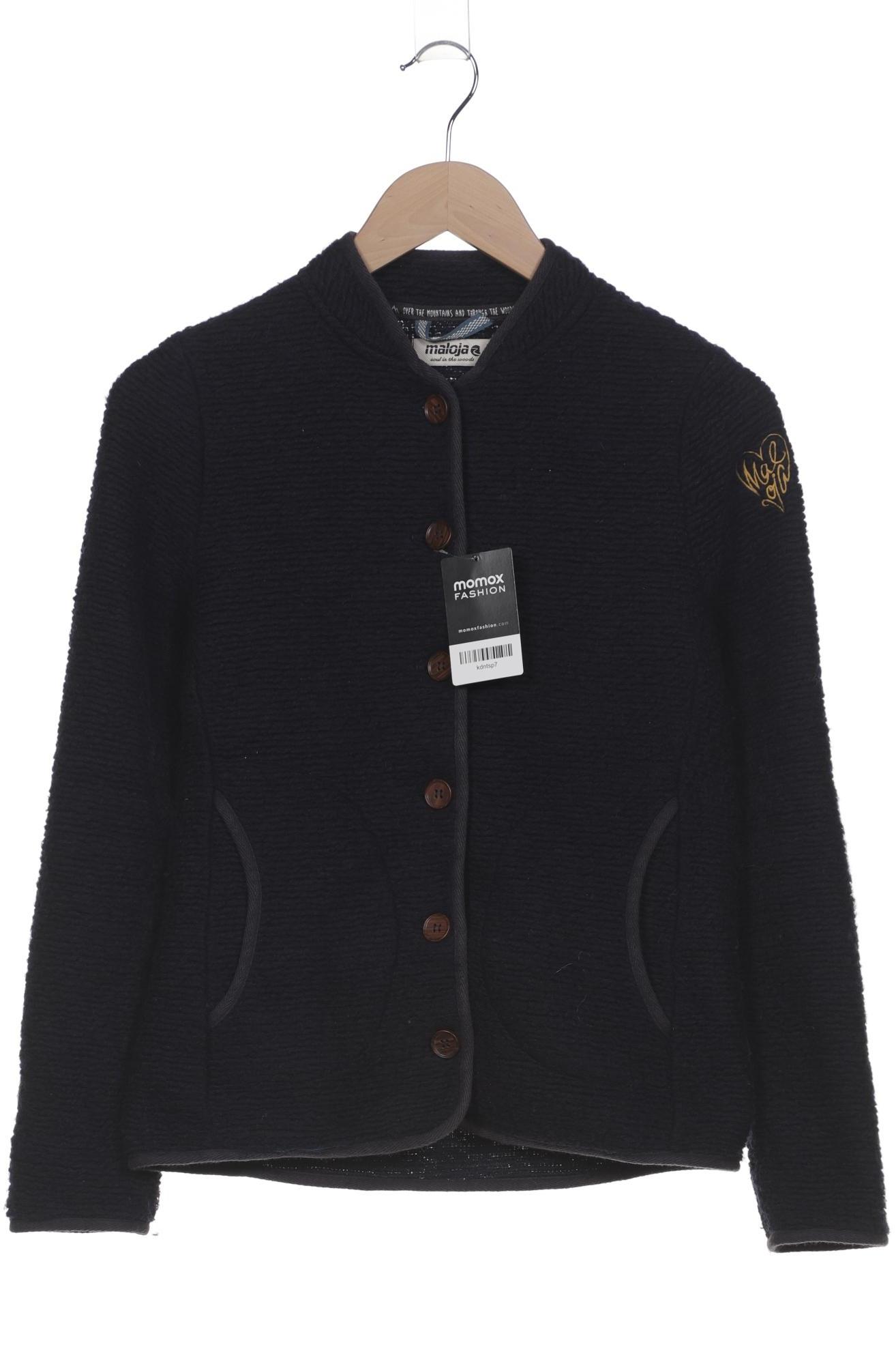 

Maloja Damen Strickjacke, marineblau, Gr. 34