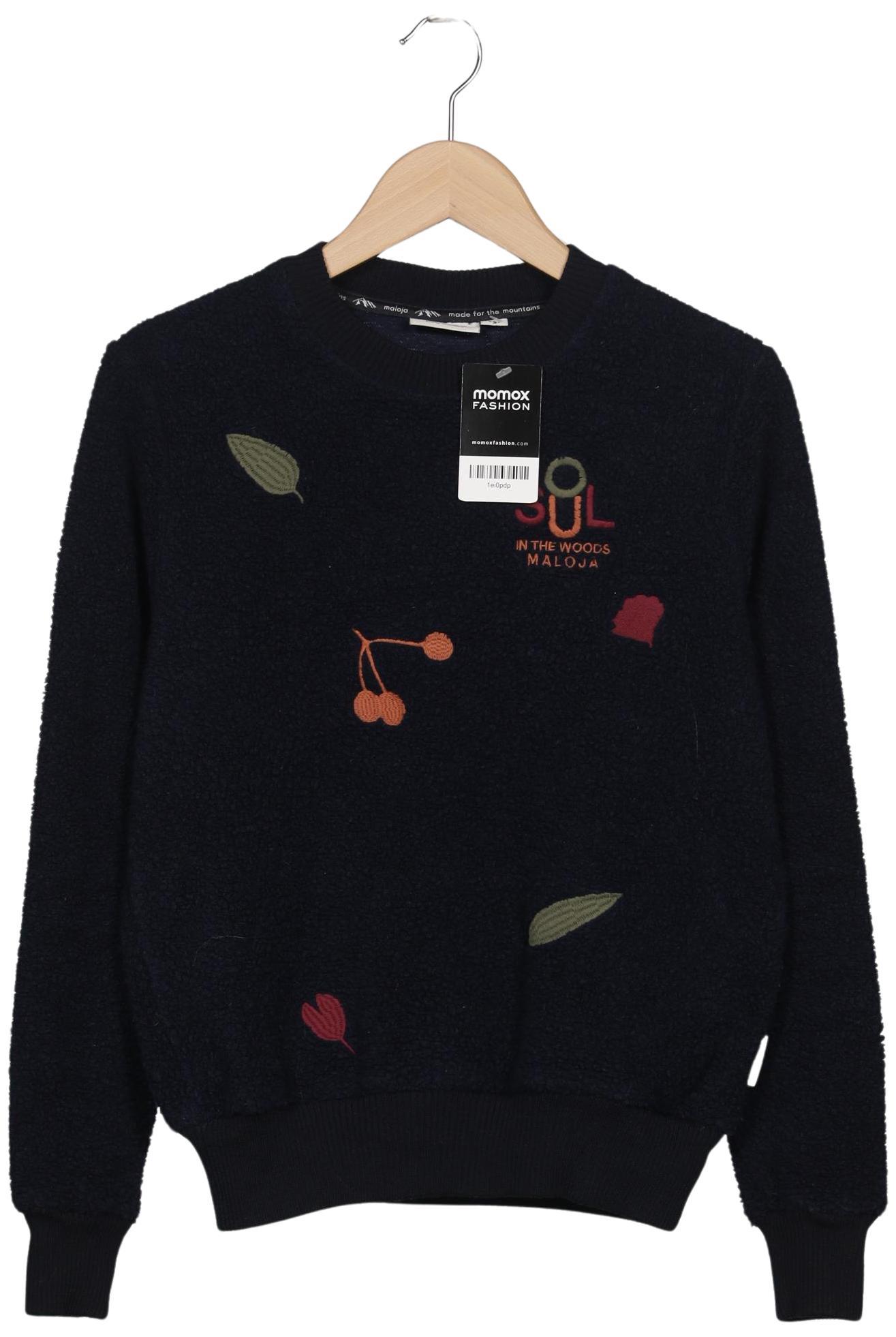 

Maloja Damen Sweatshirt, marineblau, Gr. 36