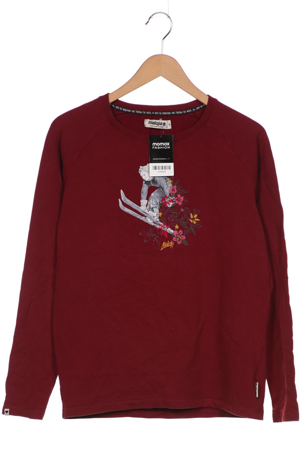 

Maloja Damen Sweatshirt, bordeaux, Gr. 42
