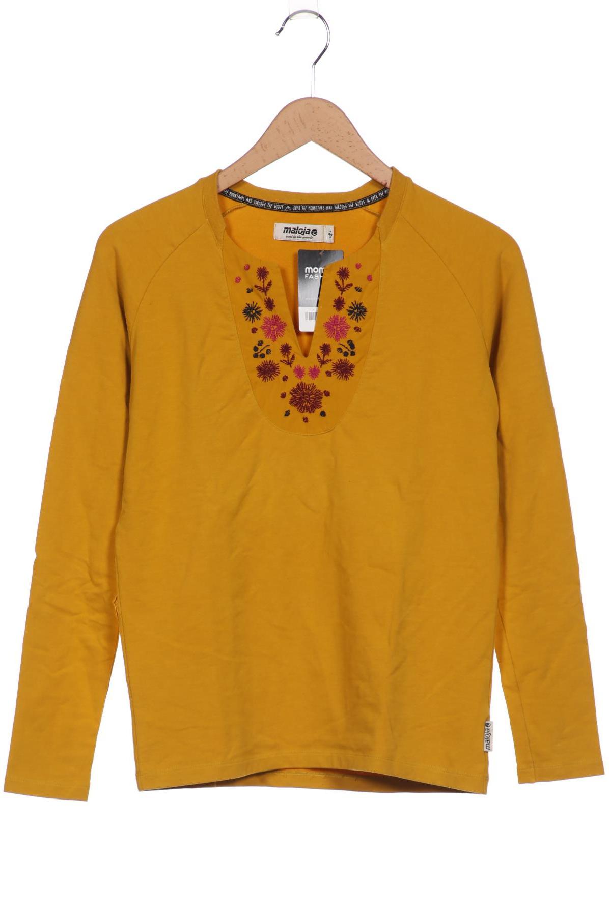 

Maloja Damen Sweatshirt, gelb, Gr. 36