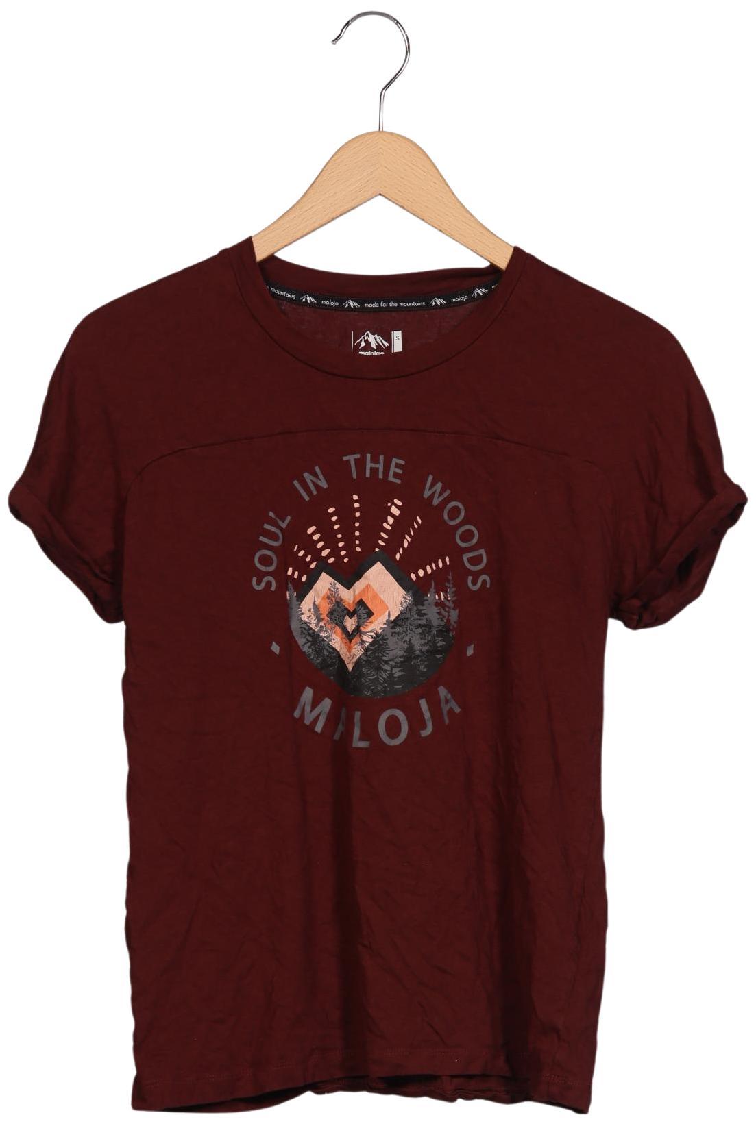 

Maloja Damen T-Shirt, bordeaux, Gr. 36
