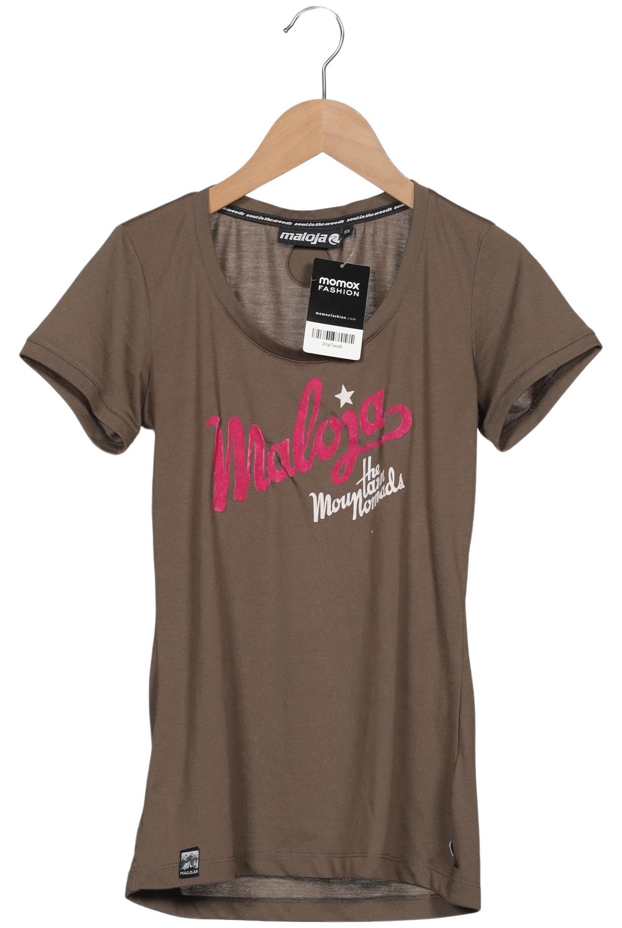

Maloja Damen T-Shirt, braun, Gr. 34