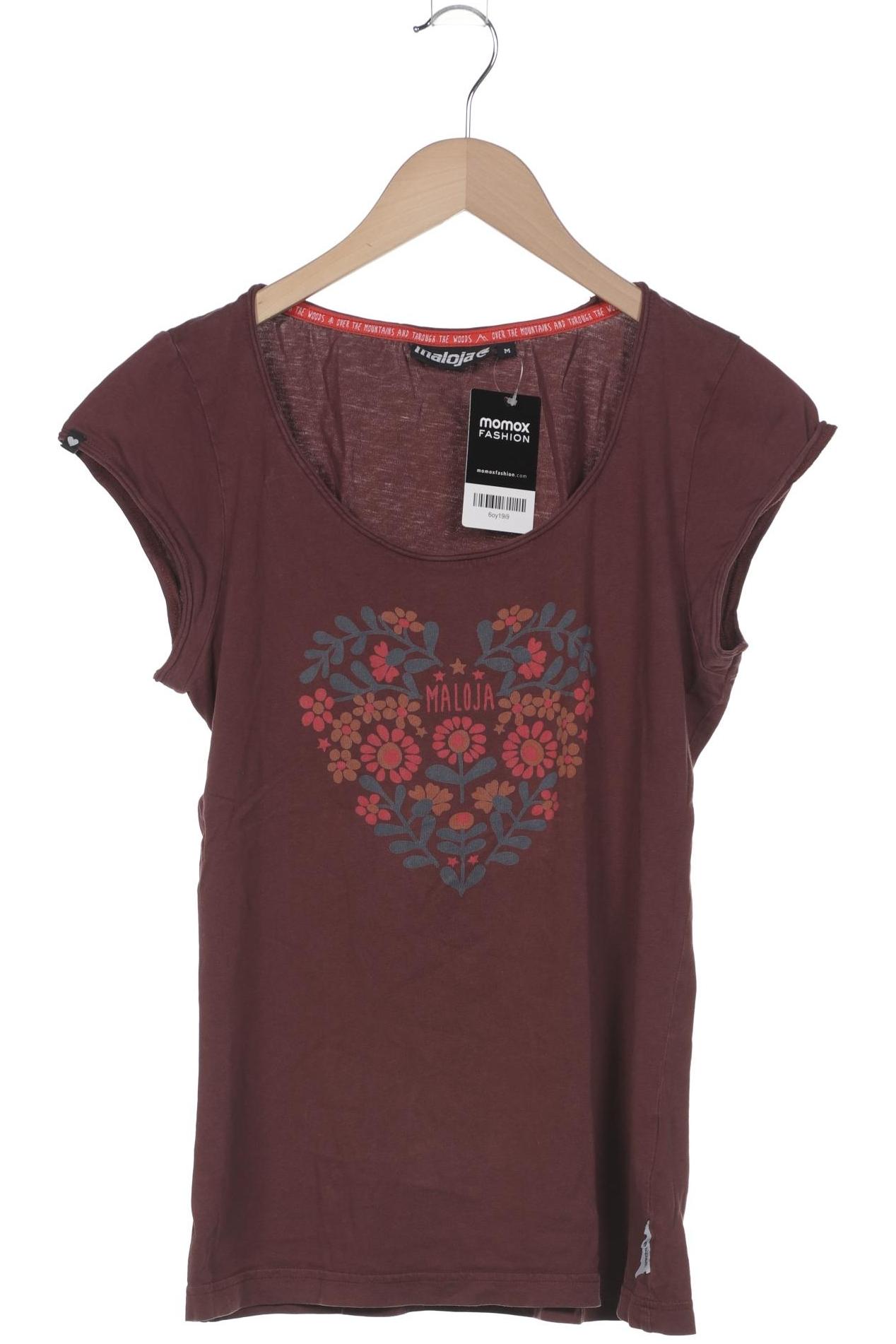 

Maloja Damen T-Shirt, bordeaux, Gr. 38