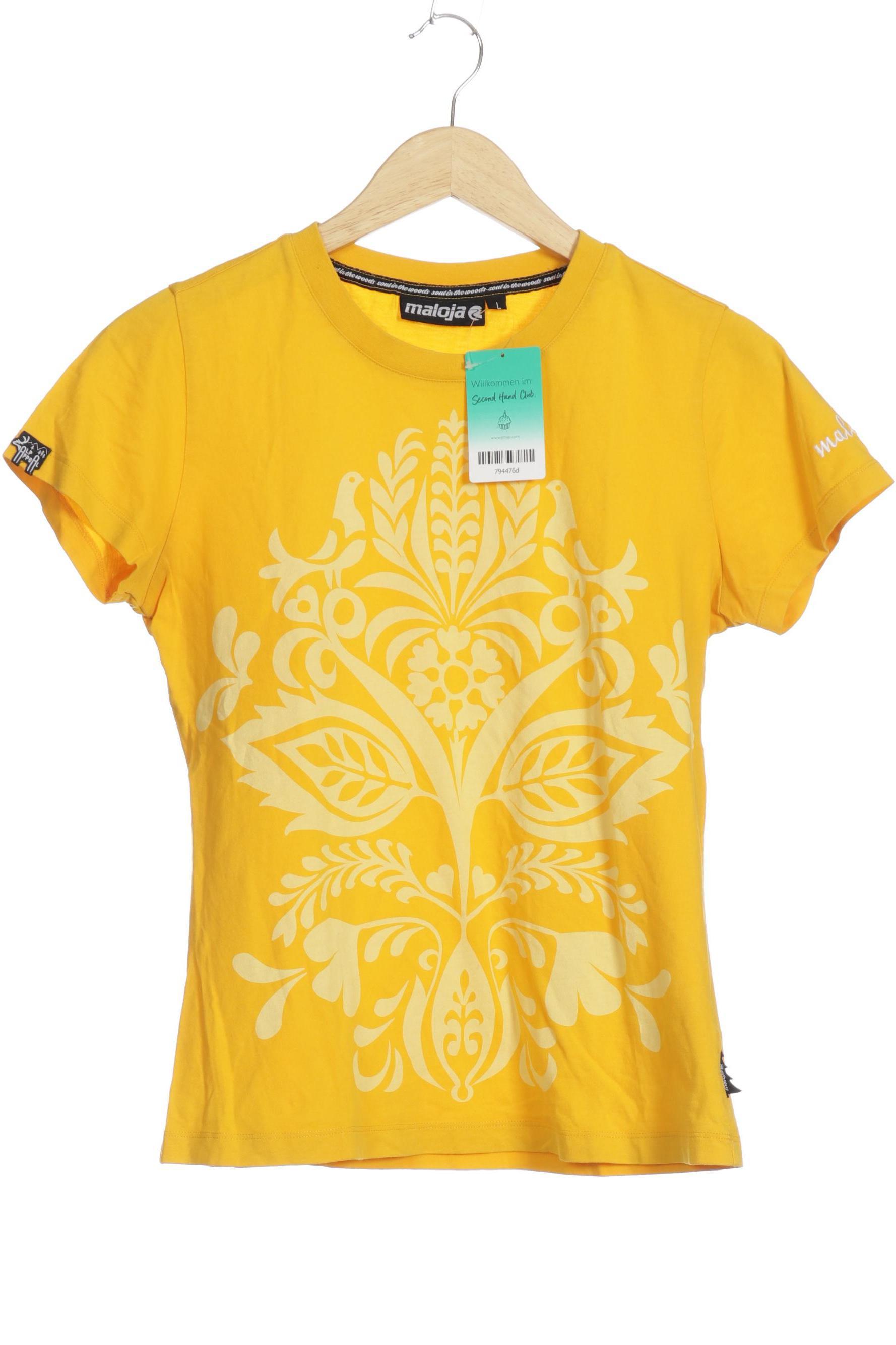 

Maloja Damen T-Shirt, gelb, Gr.