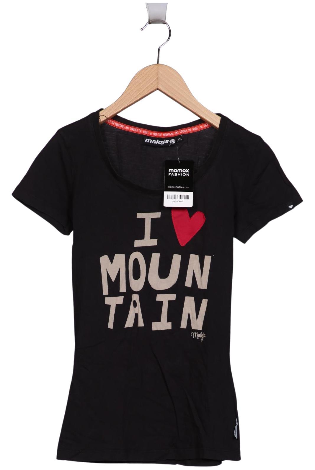 

Maloja Damen T-Shirt, schwarz, Gr. 34