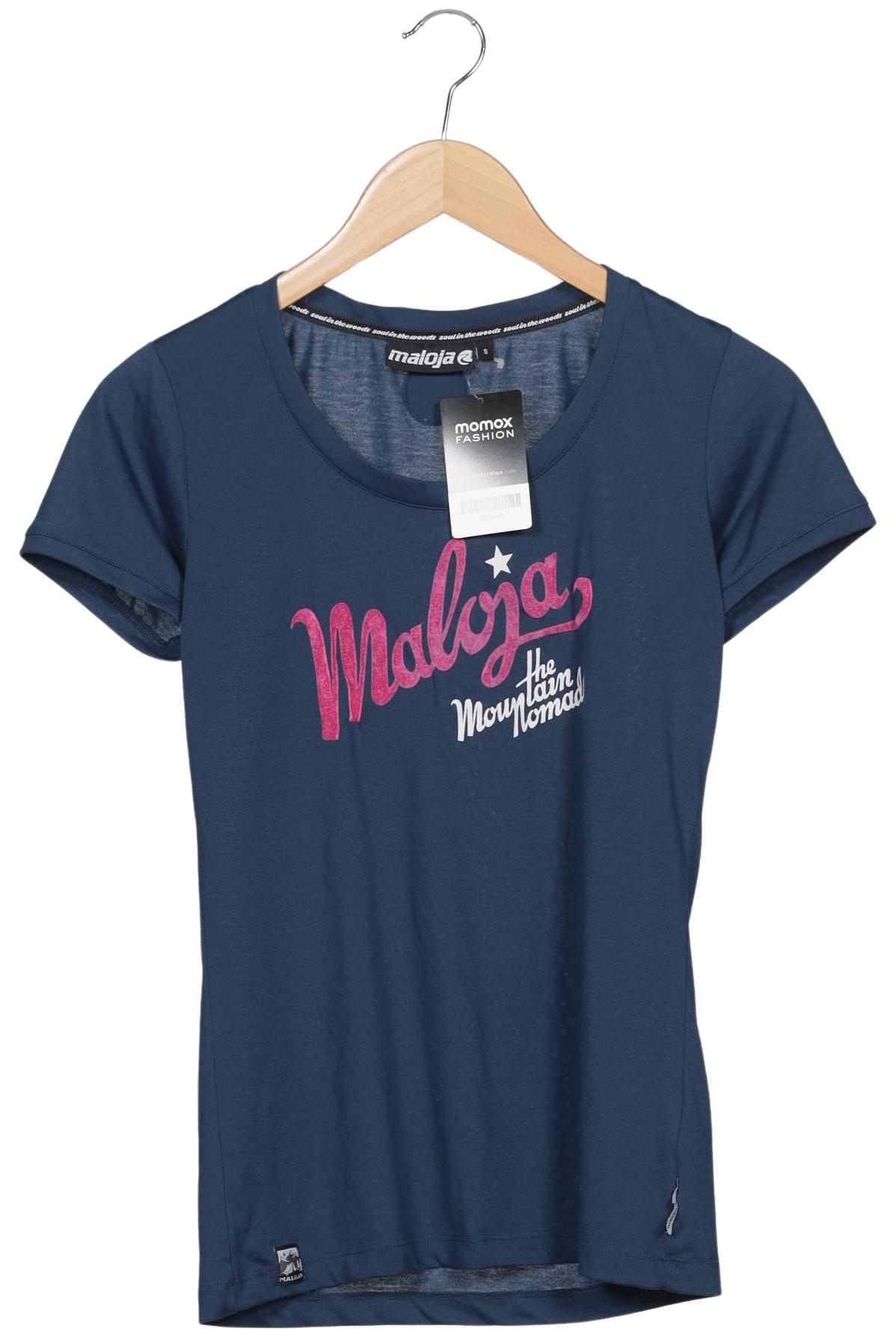 

Maloja Damen T-Shirt, marineblau, Gr. 36