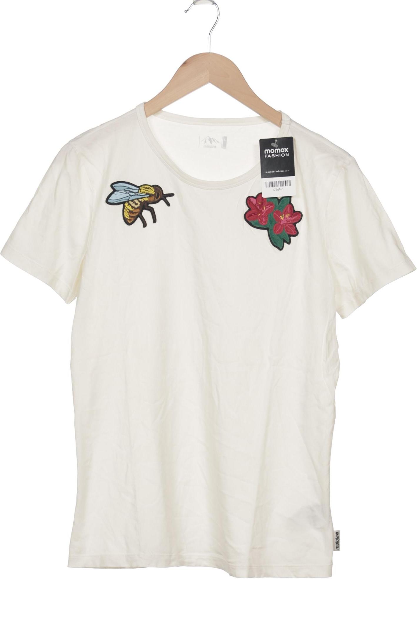 

Maloja Damen T-Shirt, cremeweiß, Gr. 42