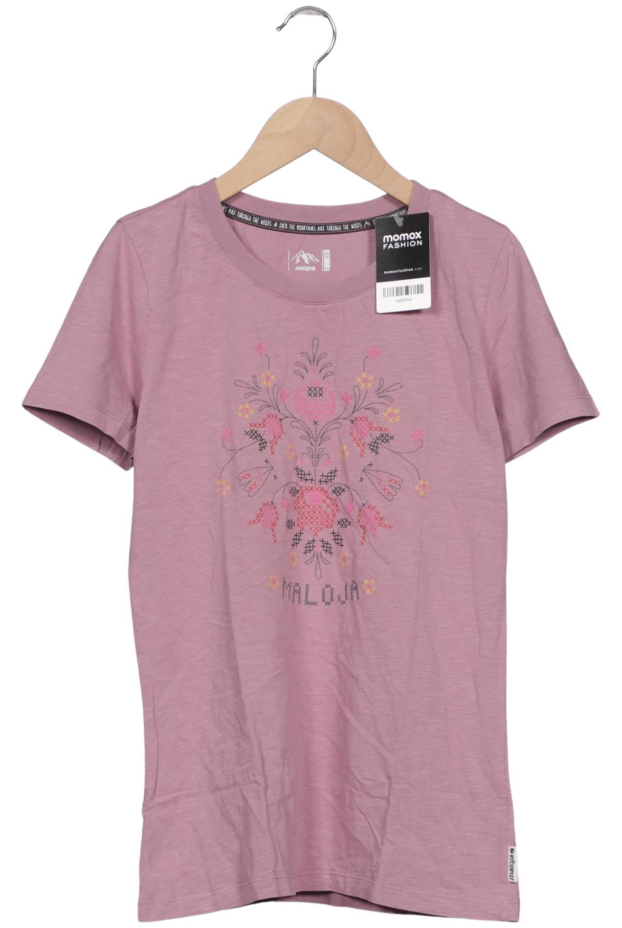 

Maloja Damen T-Shirt, pink, Gr. 34