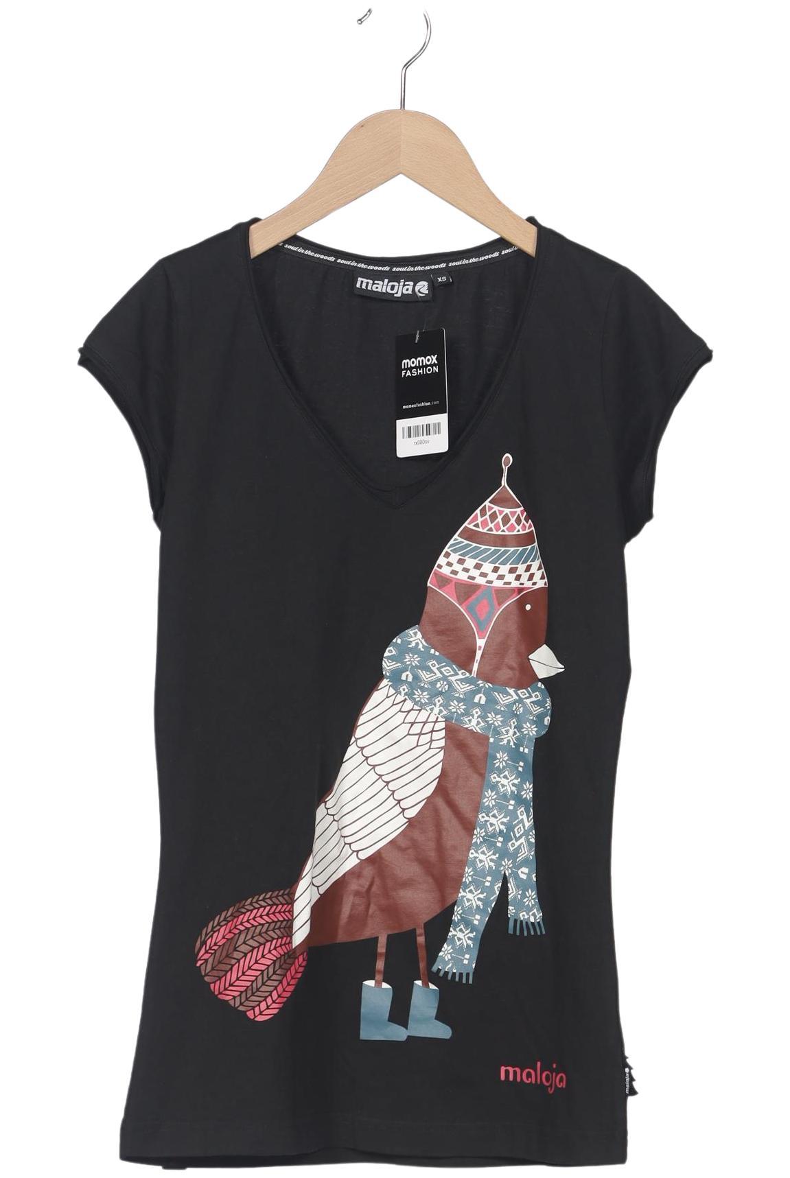 

Maloja Damen T-Shirt, schwarz, Gr. 34