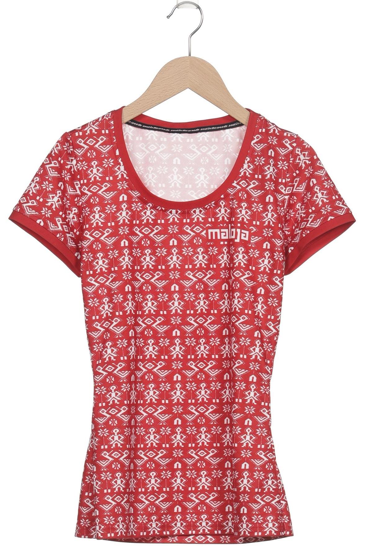 

Maloja Damen T-Shirt, rot, Gr. 34