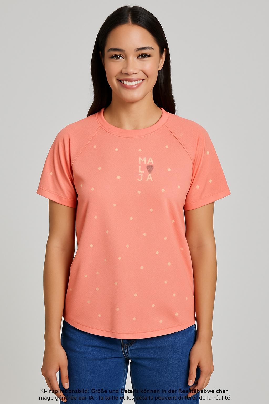 

Maloja Damen T-Shirt, pink, Gr. 36