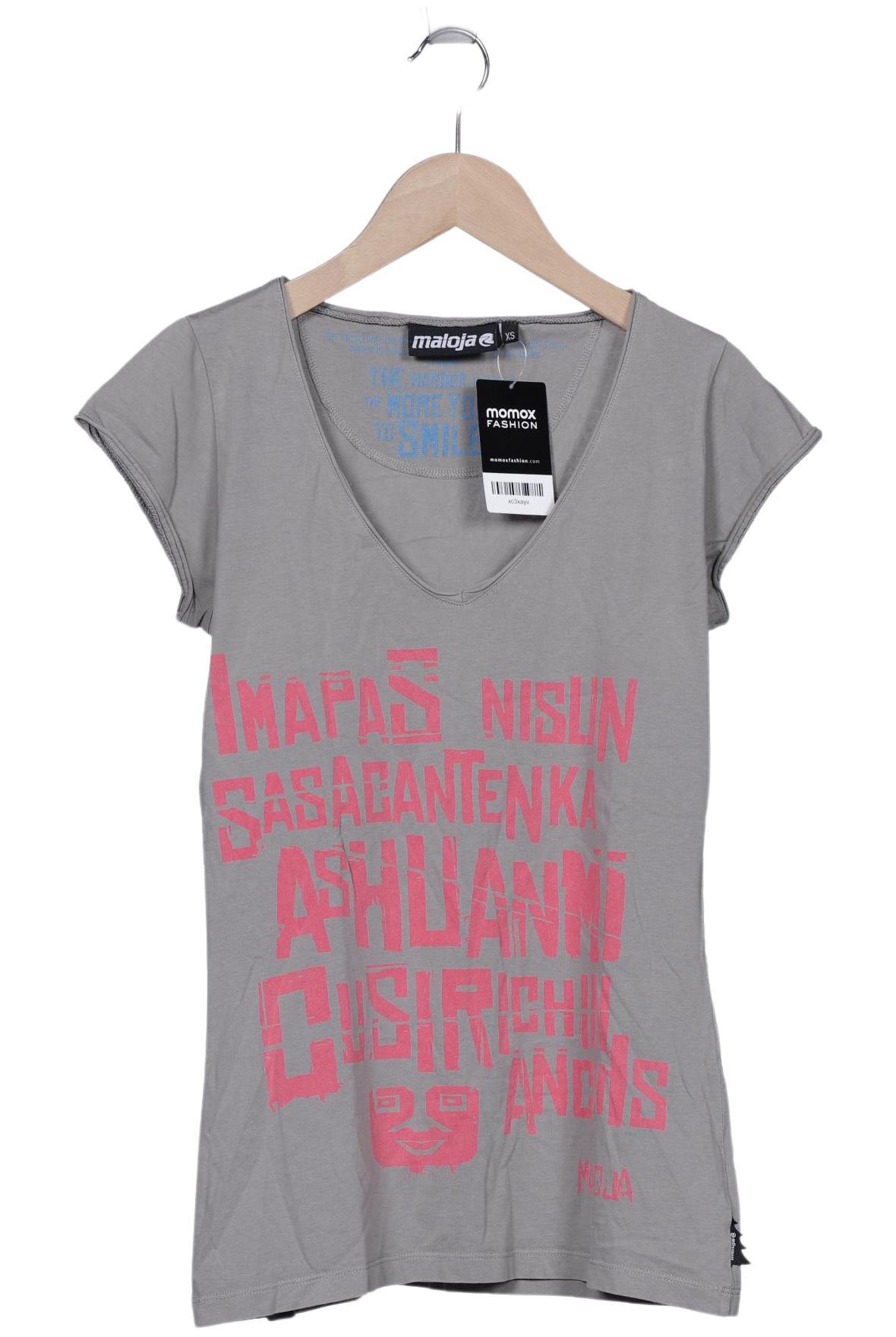 

Maloja Damen T-Shirt, grau, Gr. 34