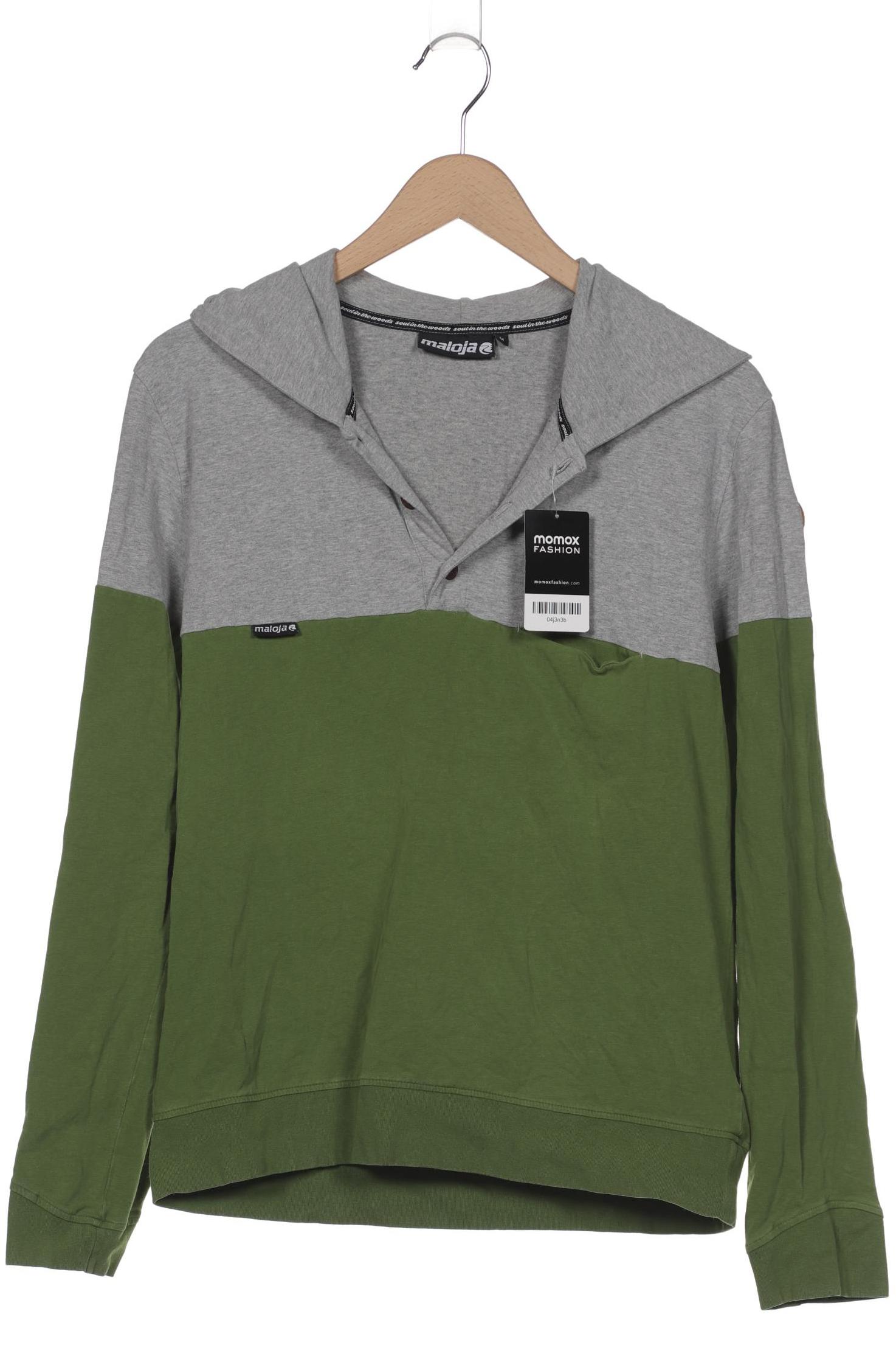 

Maloja Herren Kapuzenpullover, grün, Gr. 48