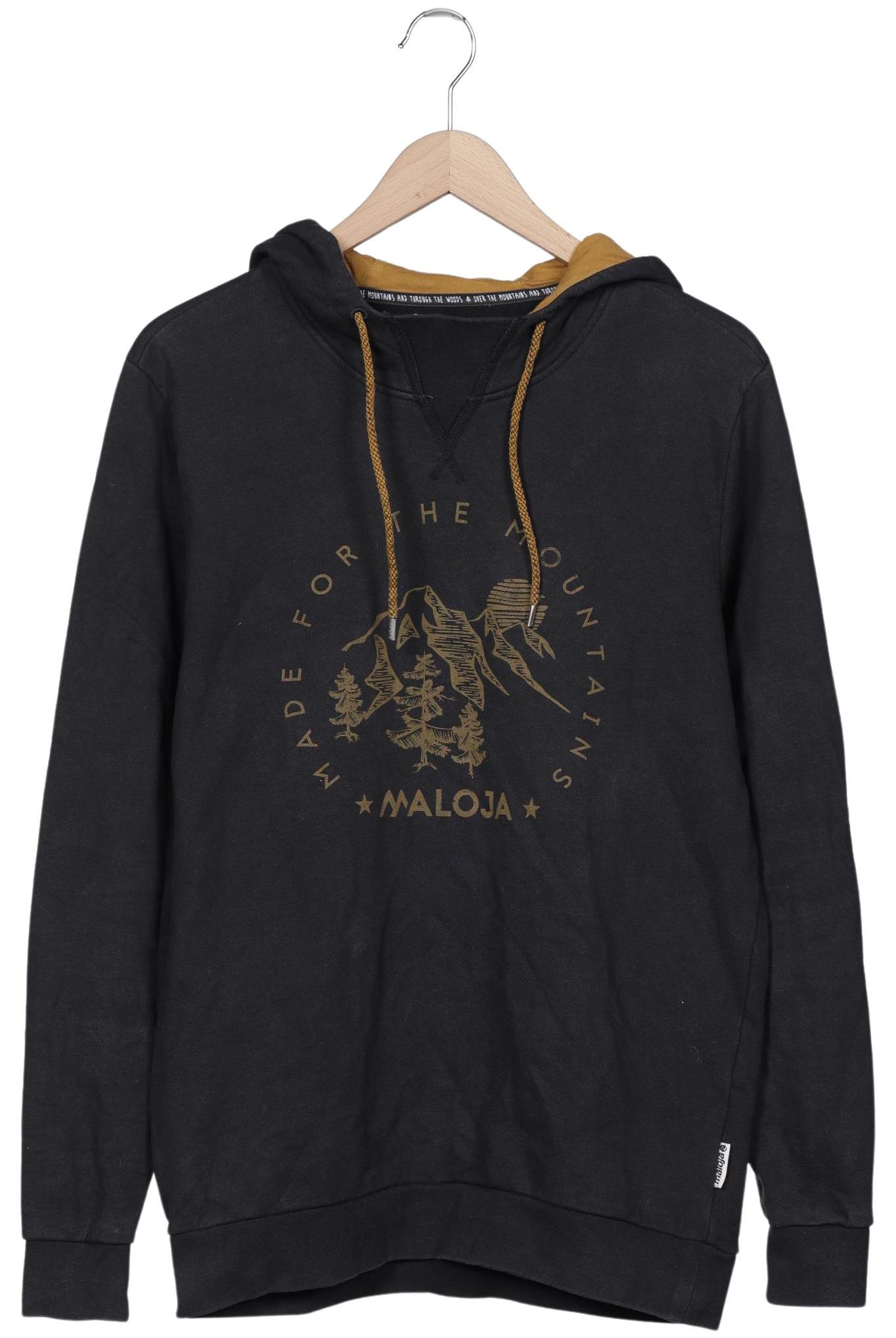 

Maloja Herren Kapuzenpullover, schwarz, Gr. 46