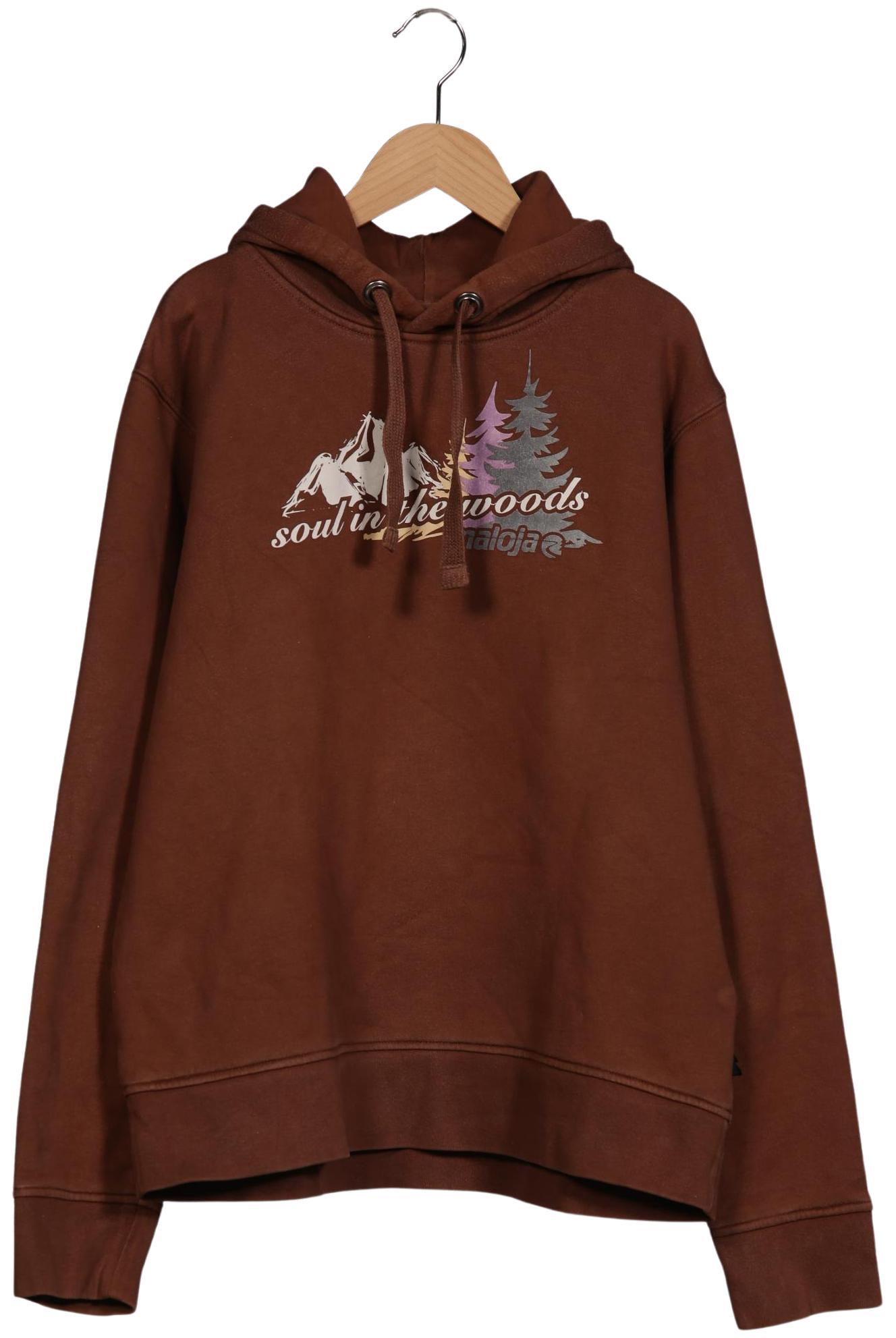 

Maloja Herren Kapuzenpullover, braun, Gr. 52