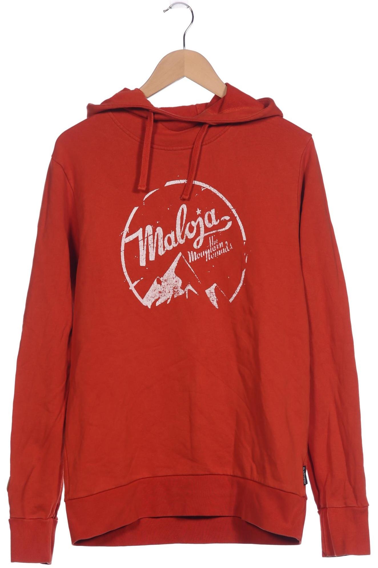 

Maloja Herren Kapuzenpullover, orange, Gr. 48