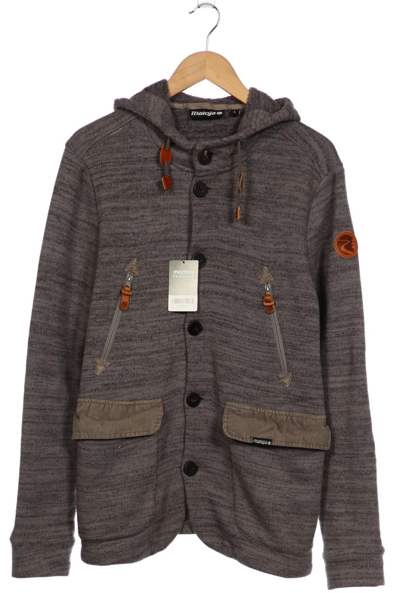 

Maloja Herren Kapuzenpullover, hellgrün, Gr. 52