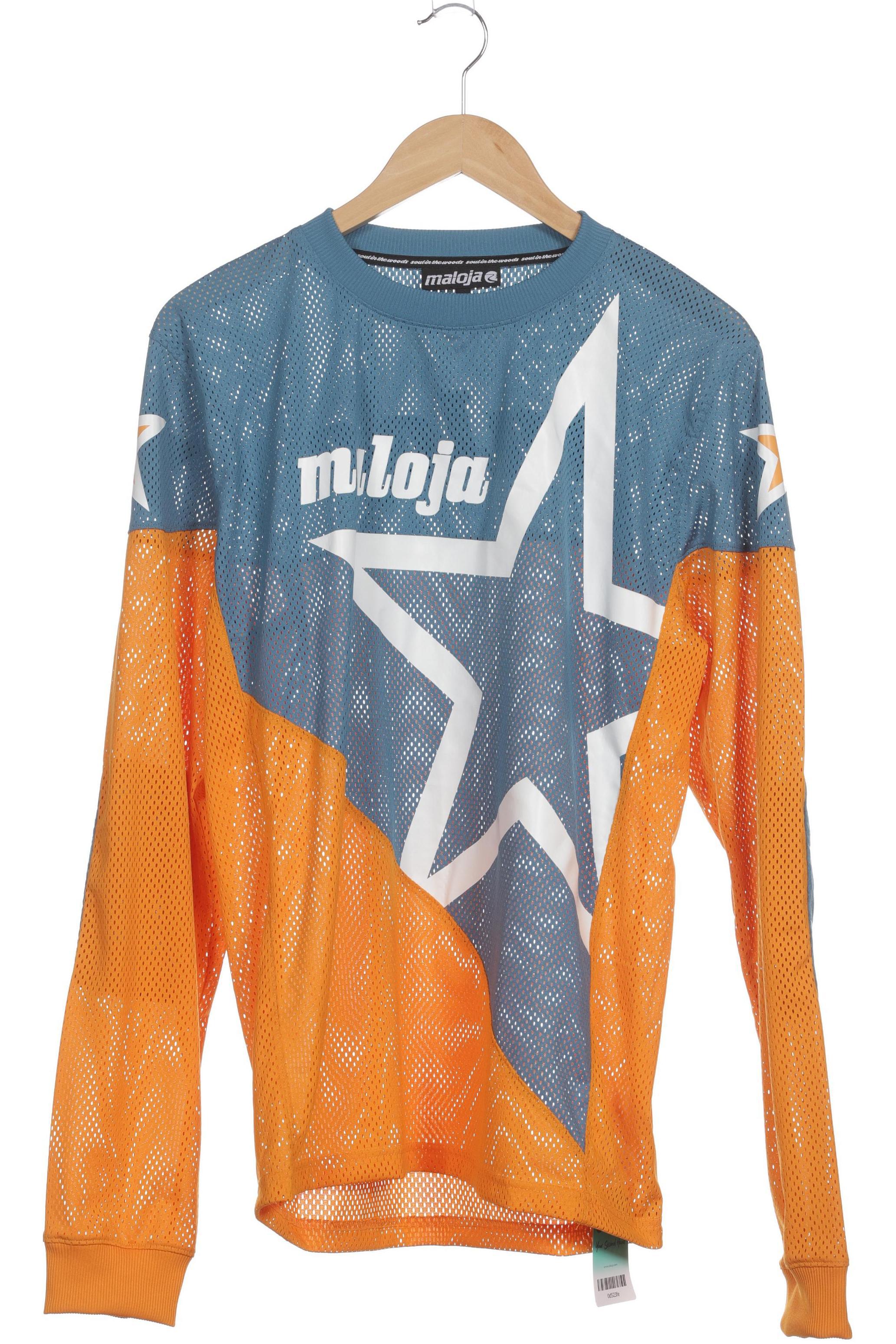 Thumbnail - Maloja Herren Langarmshirt, orange, Gr.