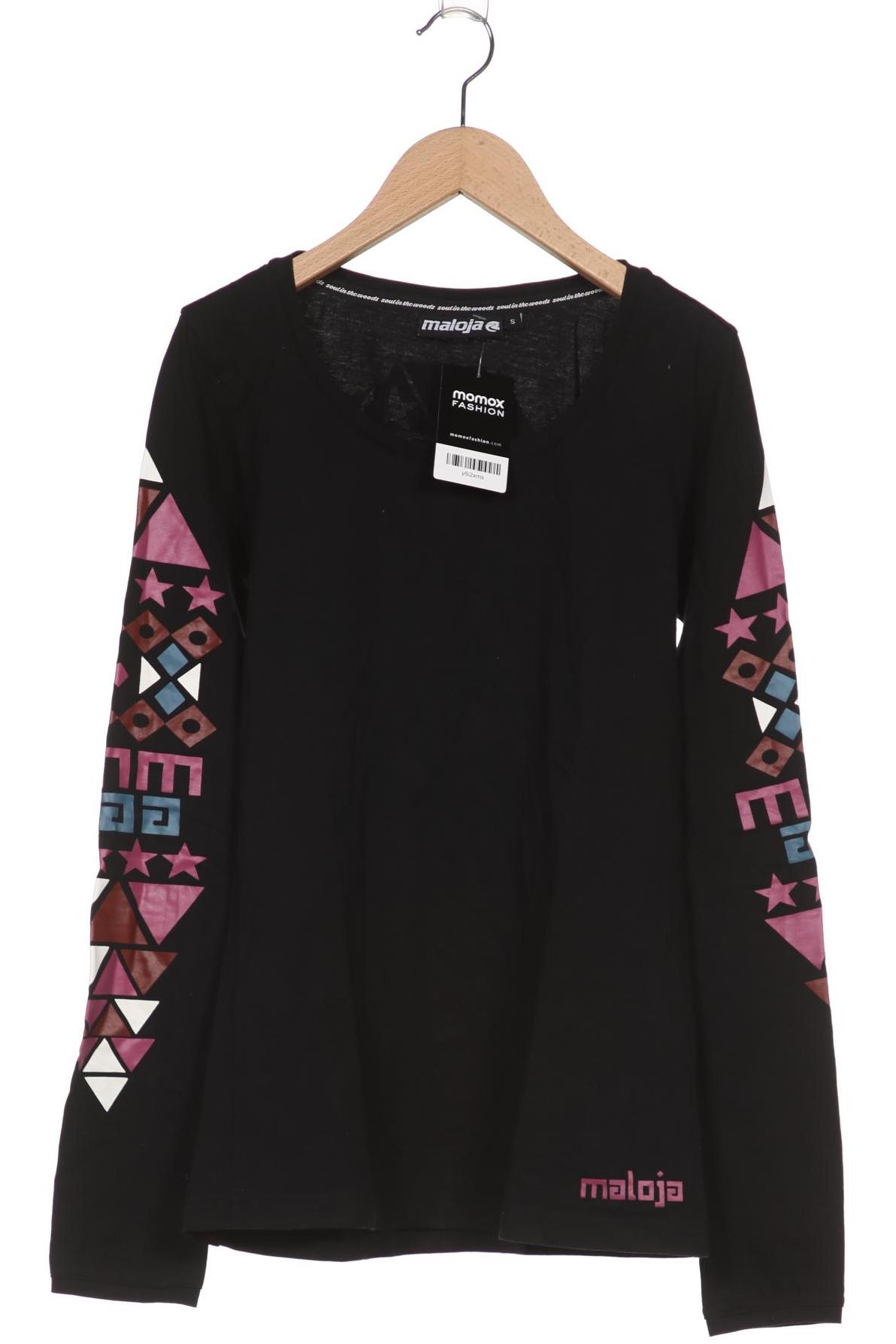 

Maloja Herren Langarmshirt, schwarz, Gr. 46