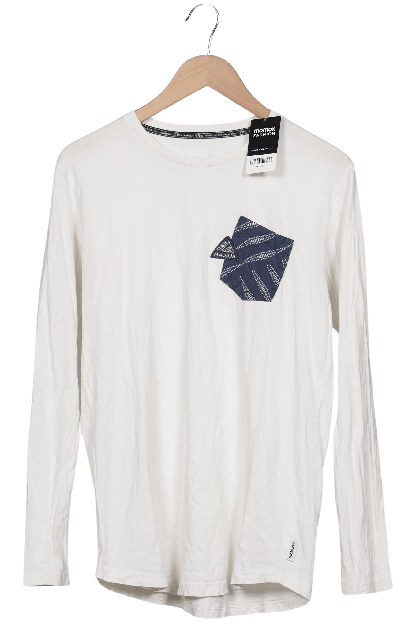 Thumbnail - Maloja Herren Langarmshirt, weiß, Gr. 46