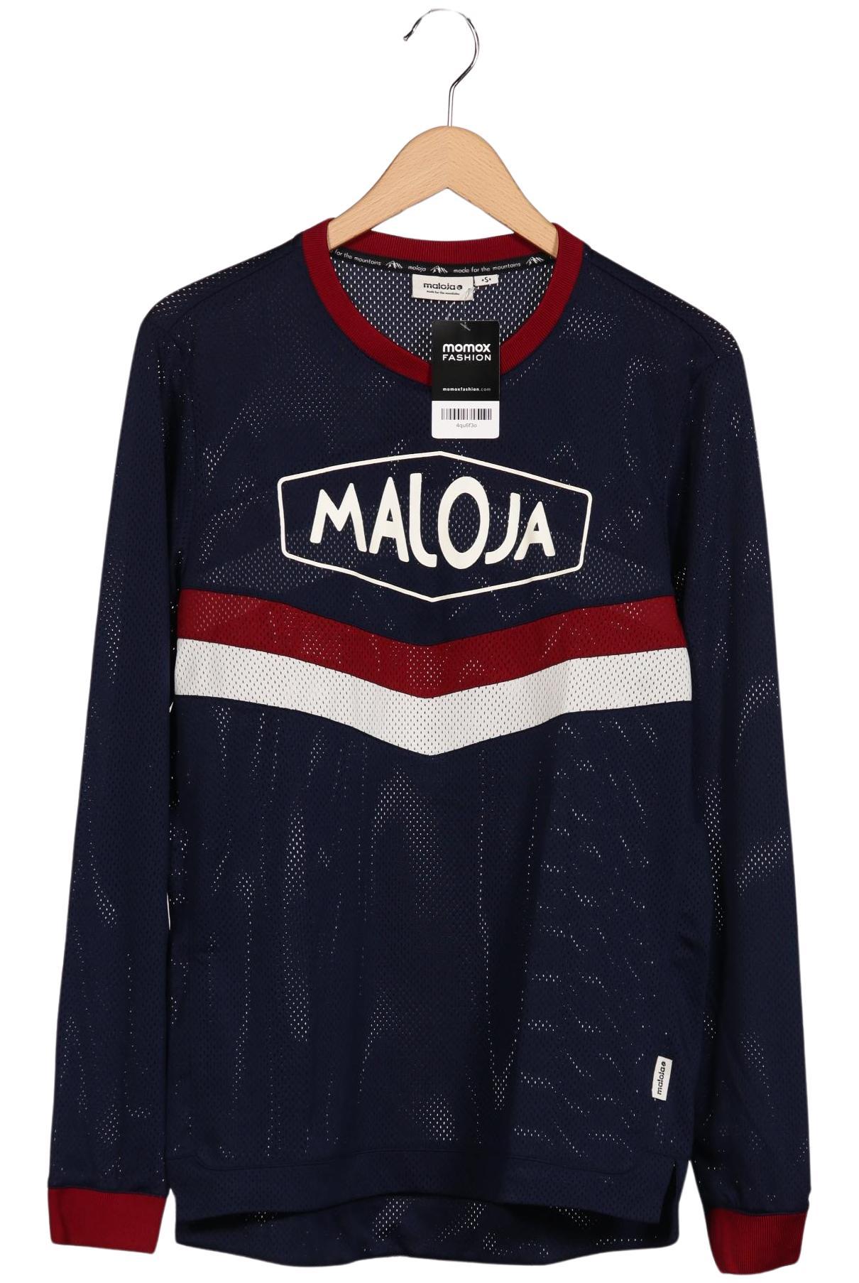 

Maloja Herren Langarmshirt, marineblau, Gr. 46