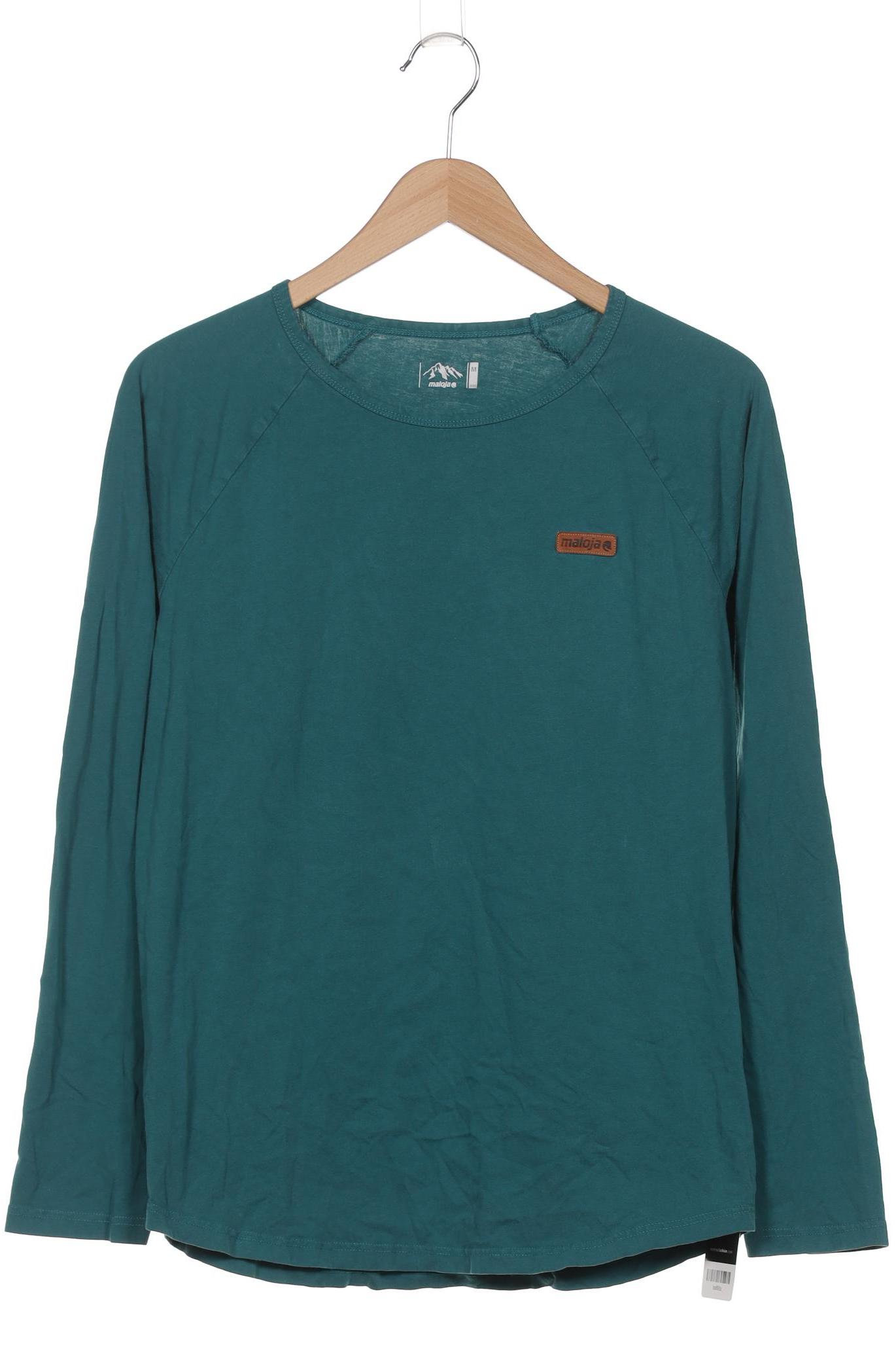 

Maloja Herren Langarmshirt, türkis, Gr. 48