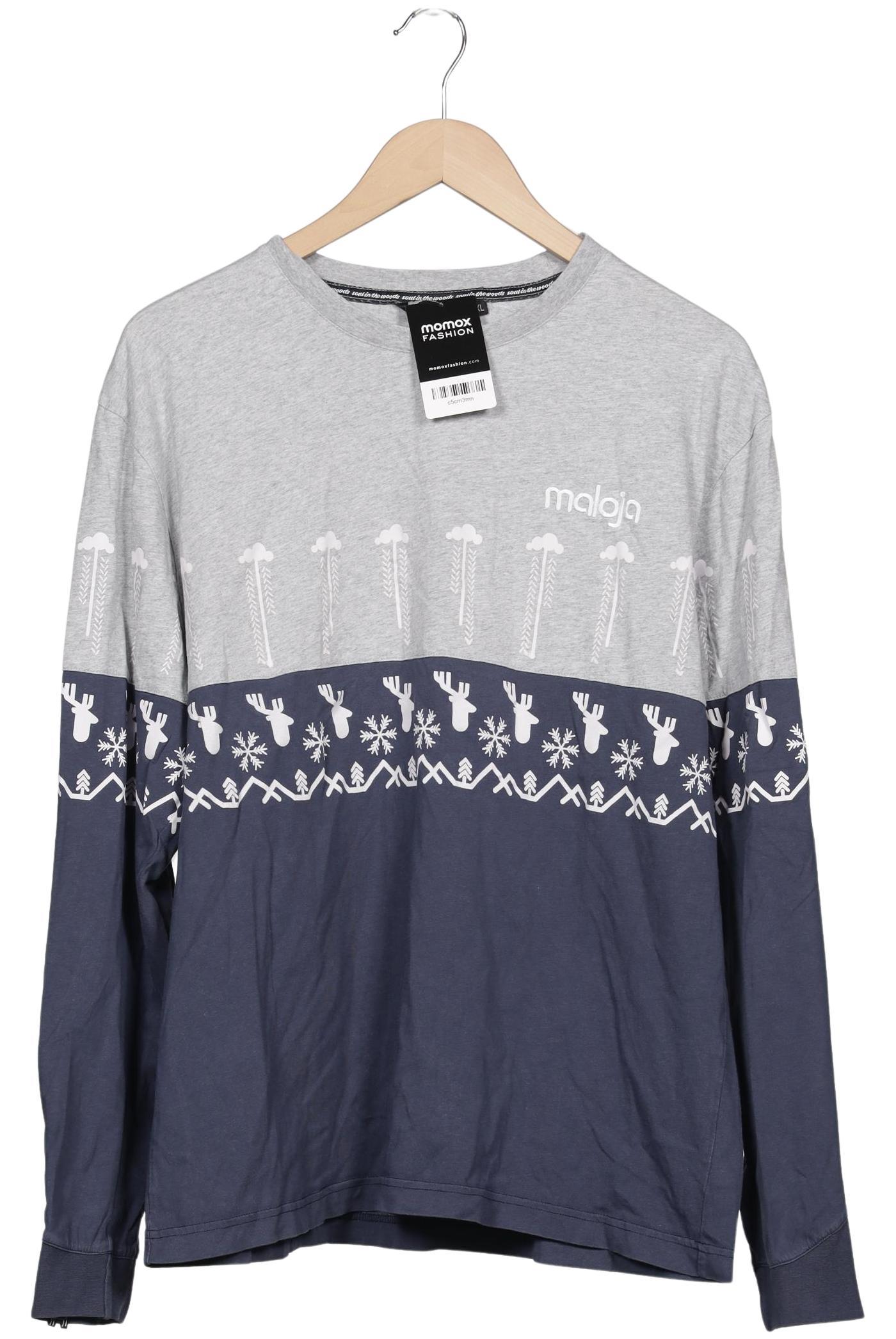 

Maloja Herren Langarmshirt, marineblau, Gr. 54