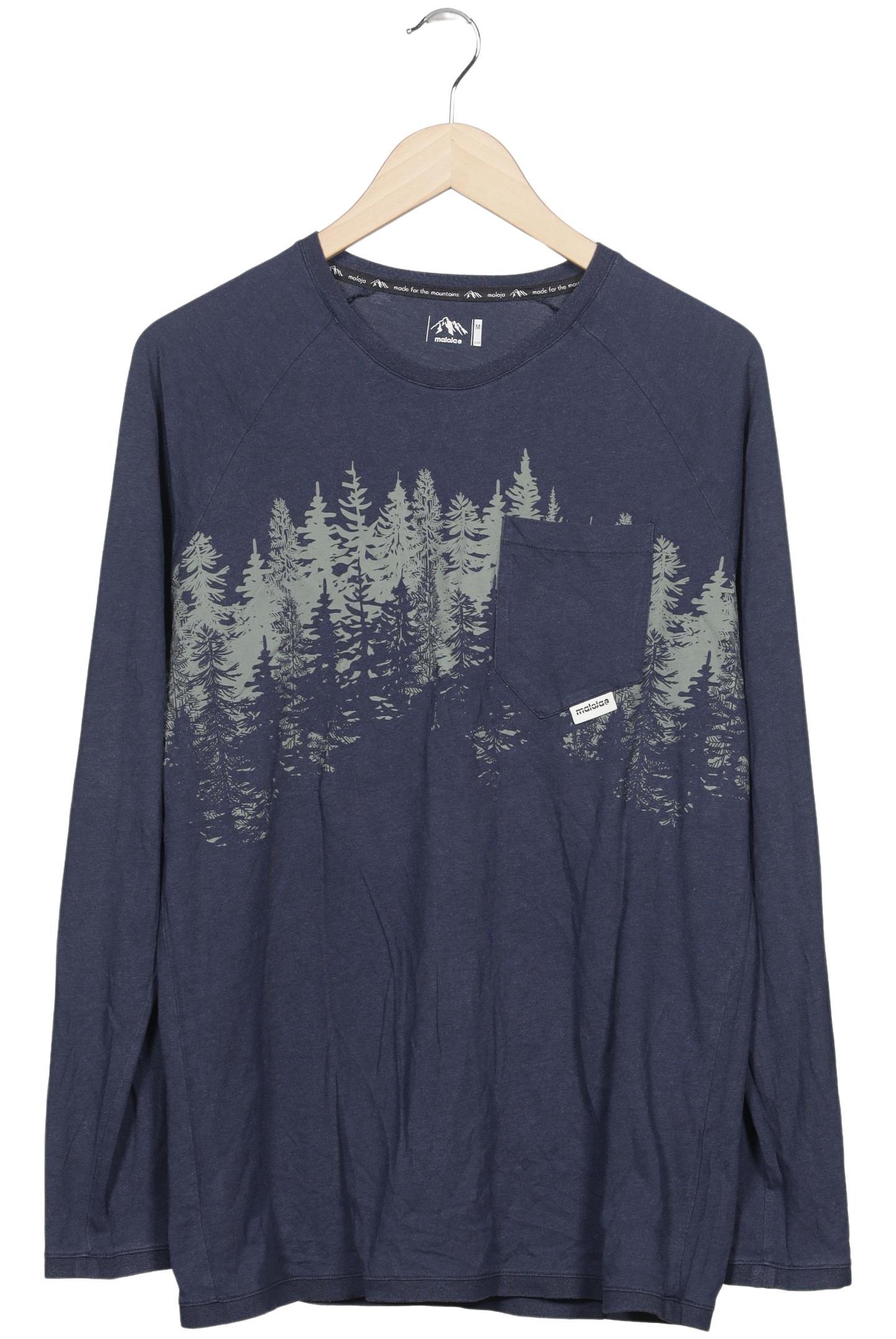 

Maloja Herren Langarmshirt, marineblau, Gr. 48
