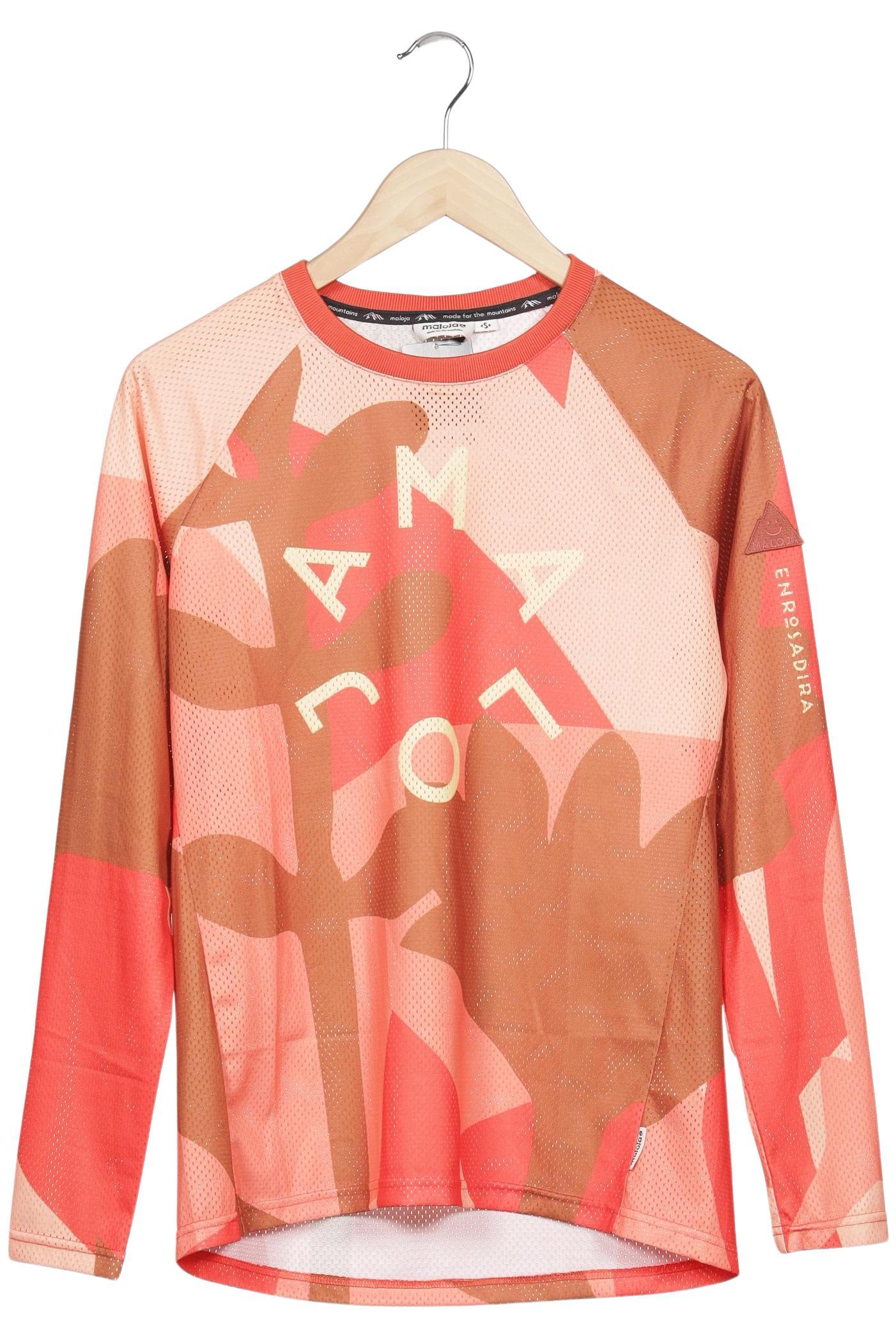 

Maloja Herren Langarmshirt, orange, Gr. 46