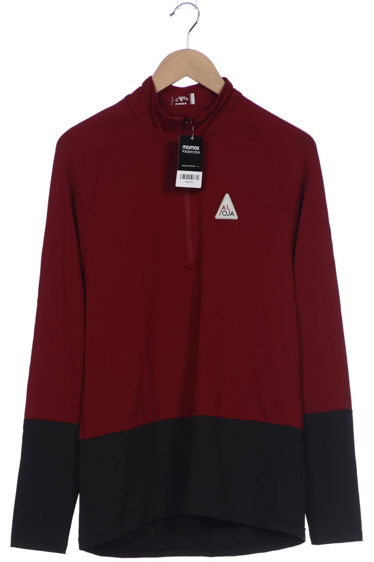 

Maloja Herren Langarmshirt, bordeaux, Gr. 52