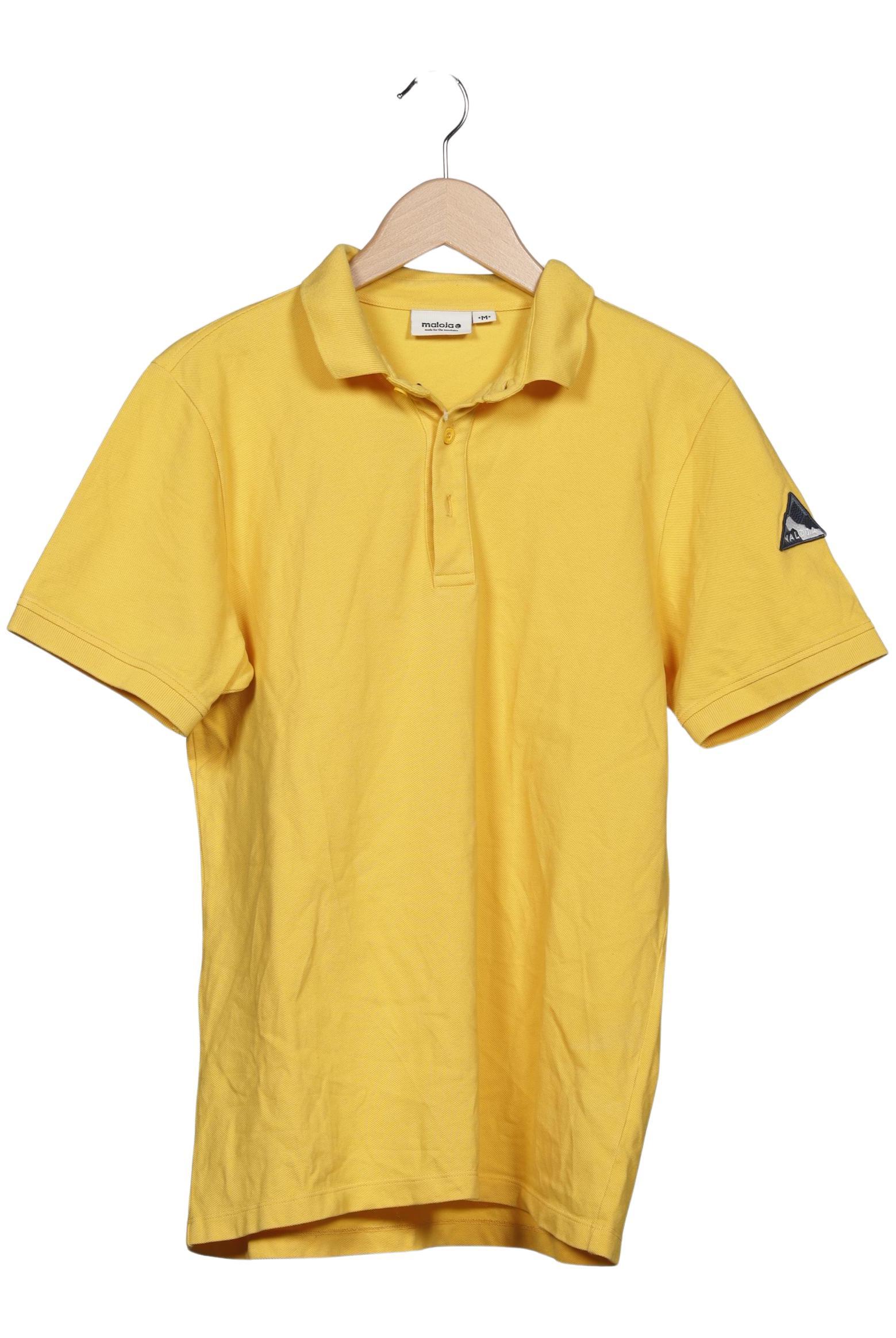 Thumbnail - Maloja Herren Poloshirt, gelb, Gr. 48