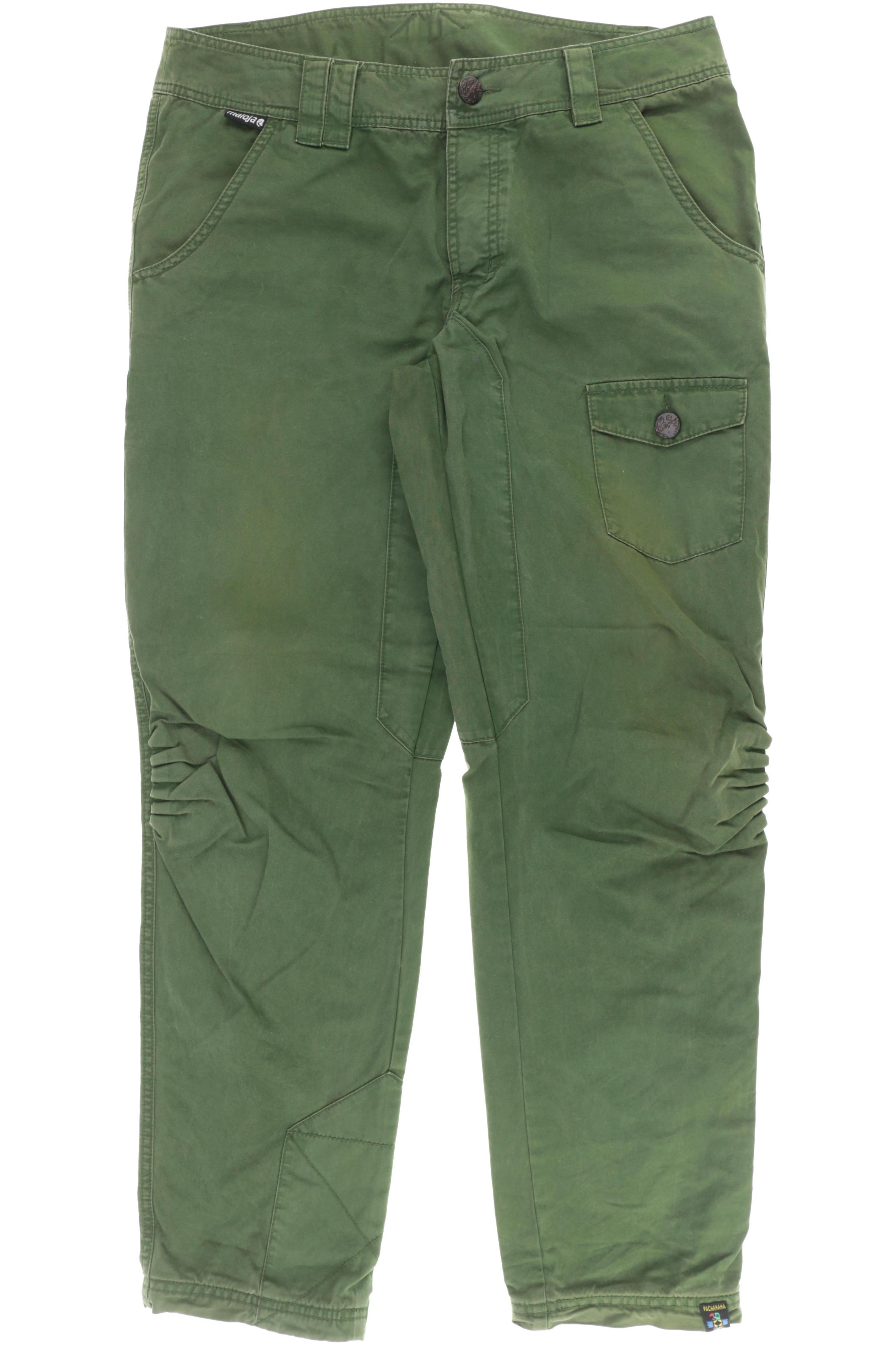 Thumbnail - Maloja Herren Stoffhose, grün, Gr.