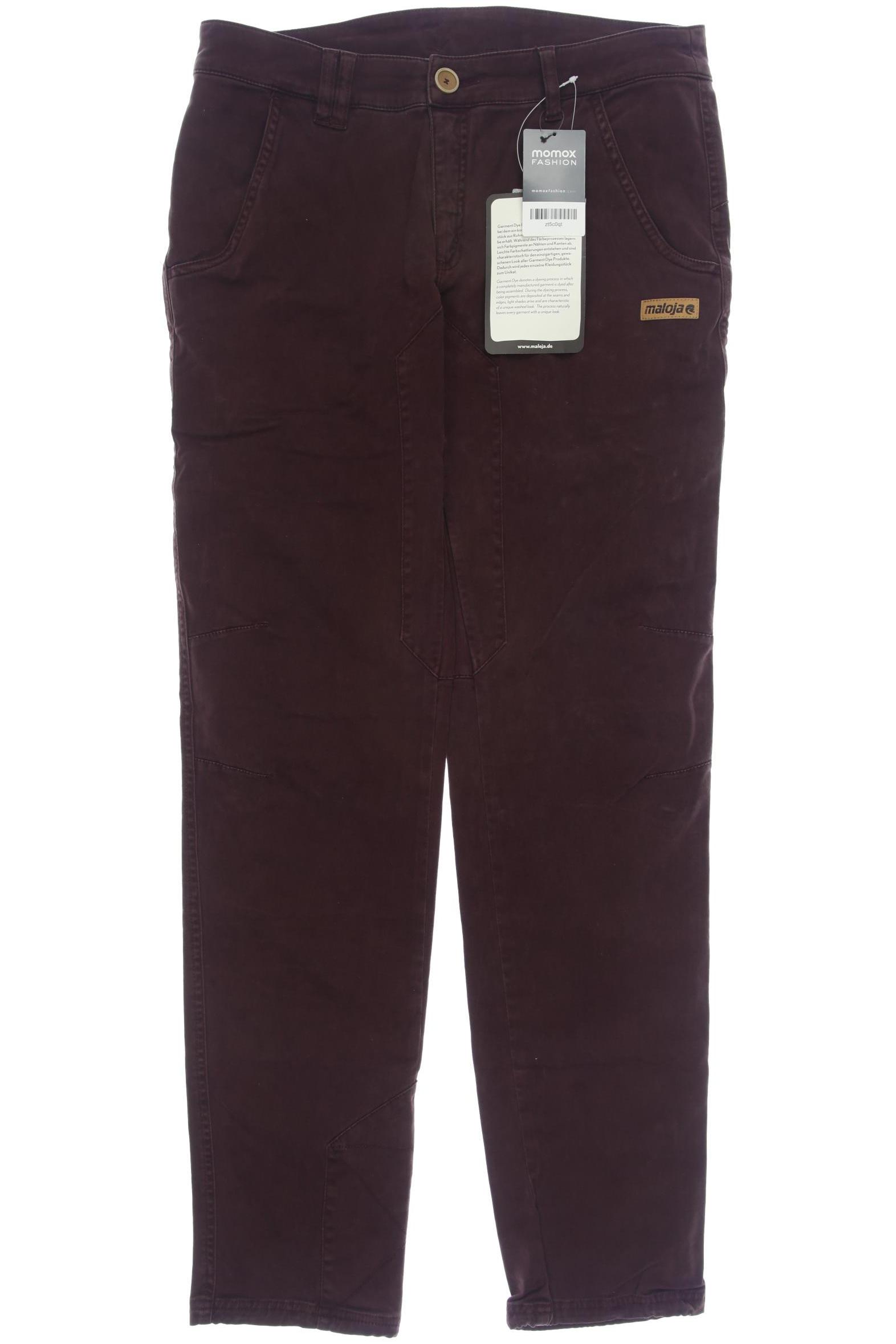 

Maloja Herren Stoffhose, bordeaux, Gr. 0