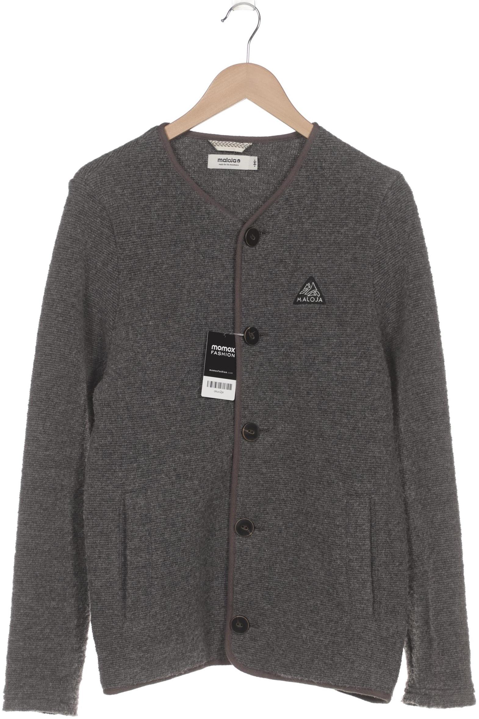 

Maloja Herren Strickjacke, grau, Gr. 48
