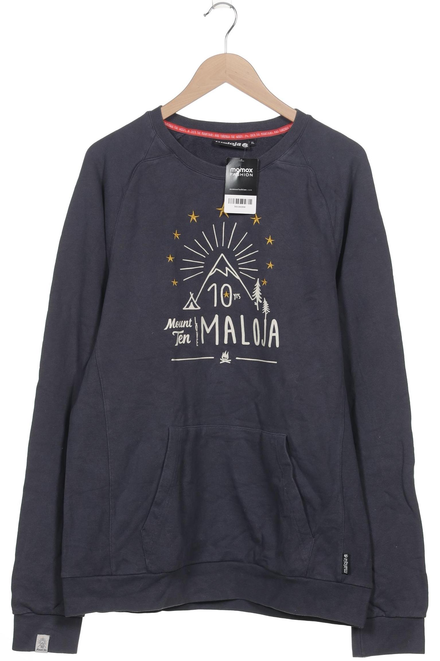 

Maloja Herren Sweatshirt, marineblau, Gr. 54