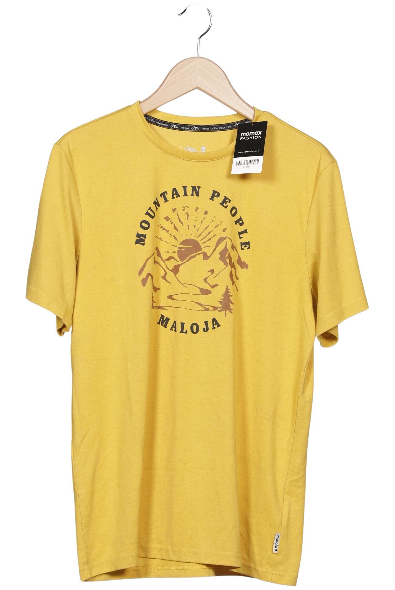 

Maloja Herren T-Shirt, gelb, Gr. 48